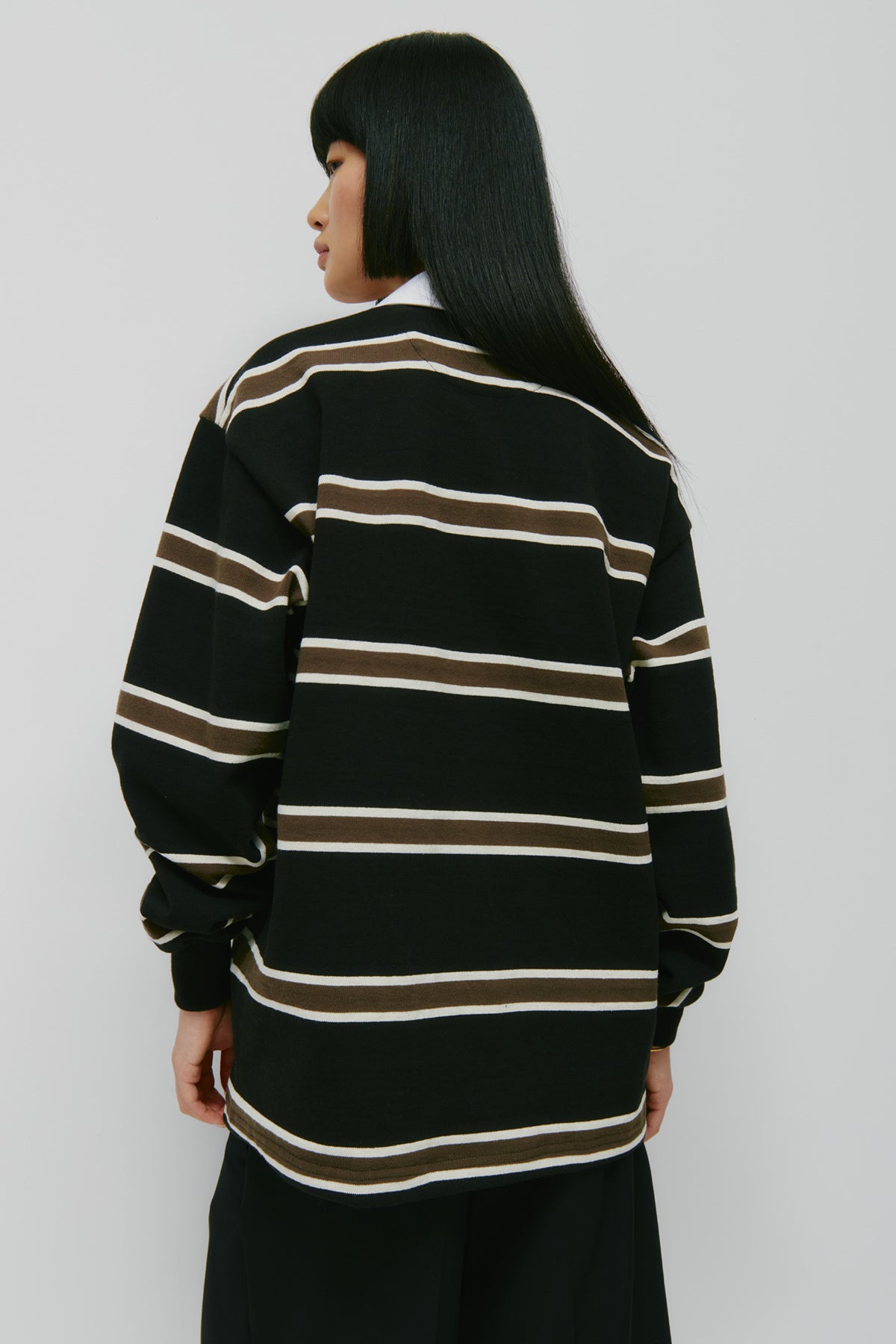 Barbarian Rugby in Black/Moss/Ivory