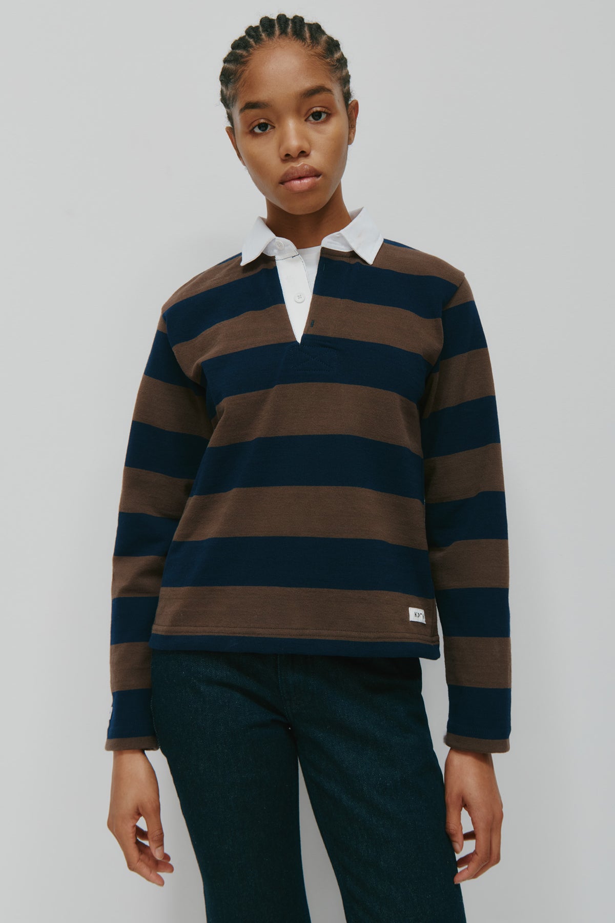 Model is 5’8” and is wearing a size S.