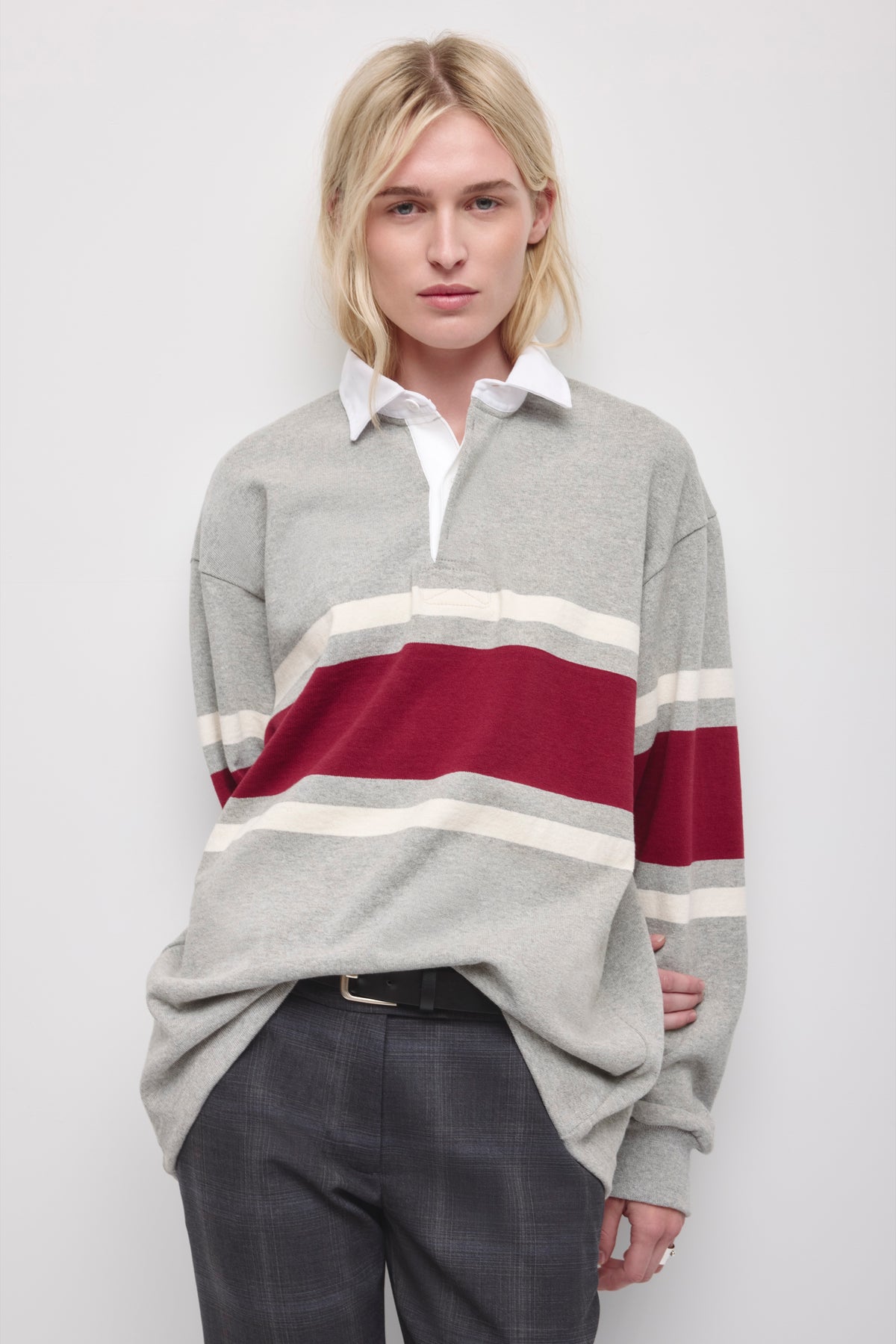 Barbarian Rugby in Ash/Maroon/Ivory