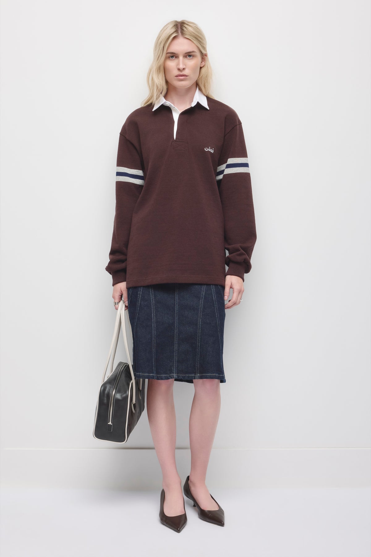 Barbarian Rugby in Brown/Ash/Navy