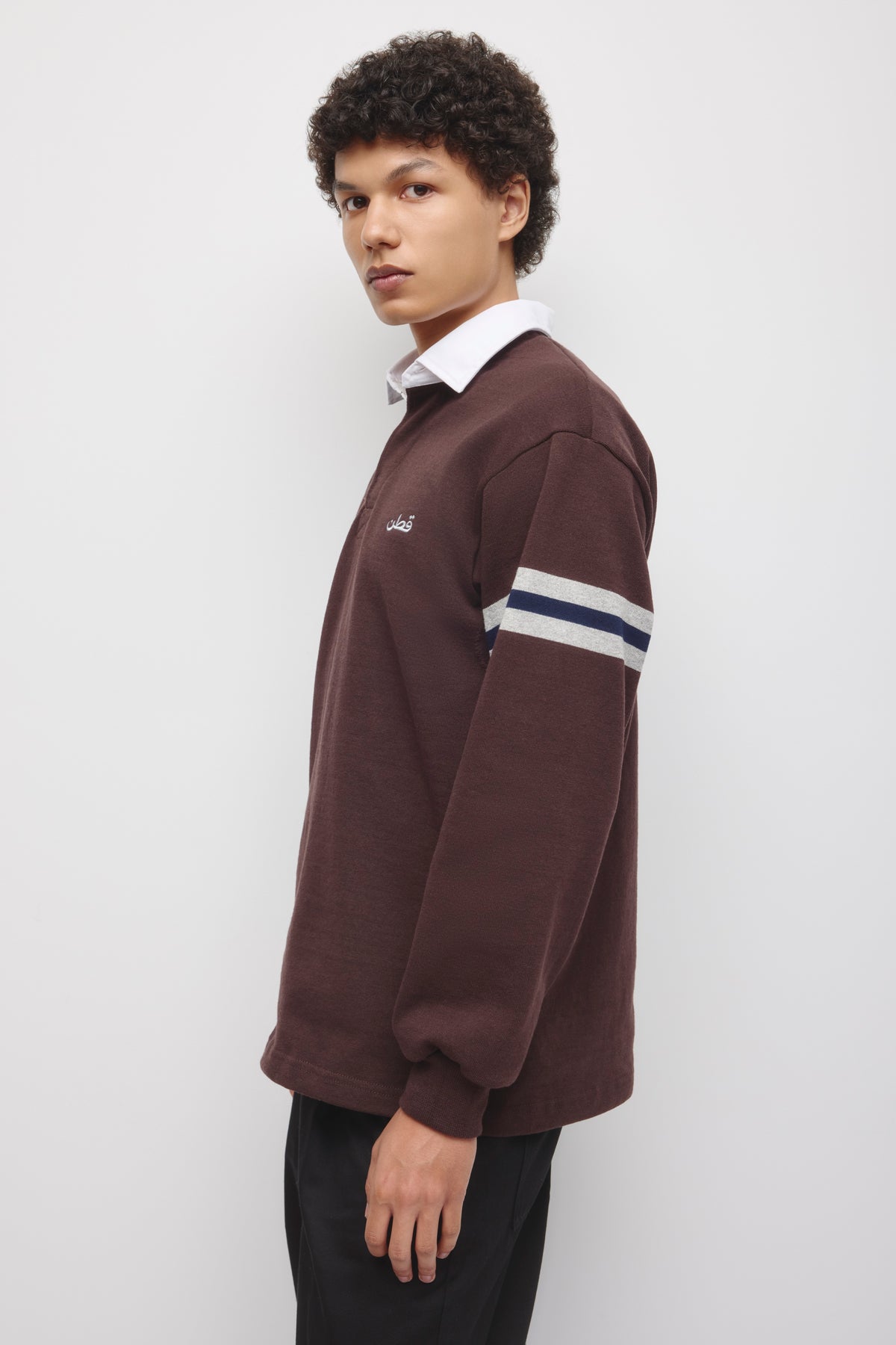 Barbarian Rugby in Brown/Ash/Navy