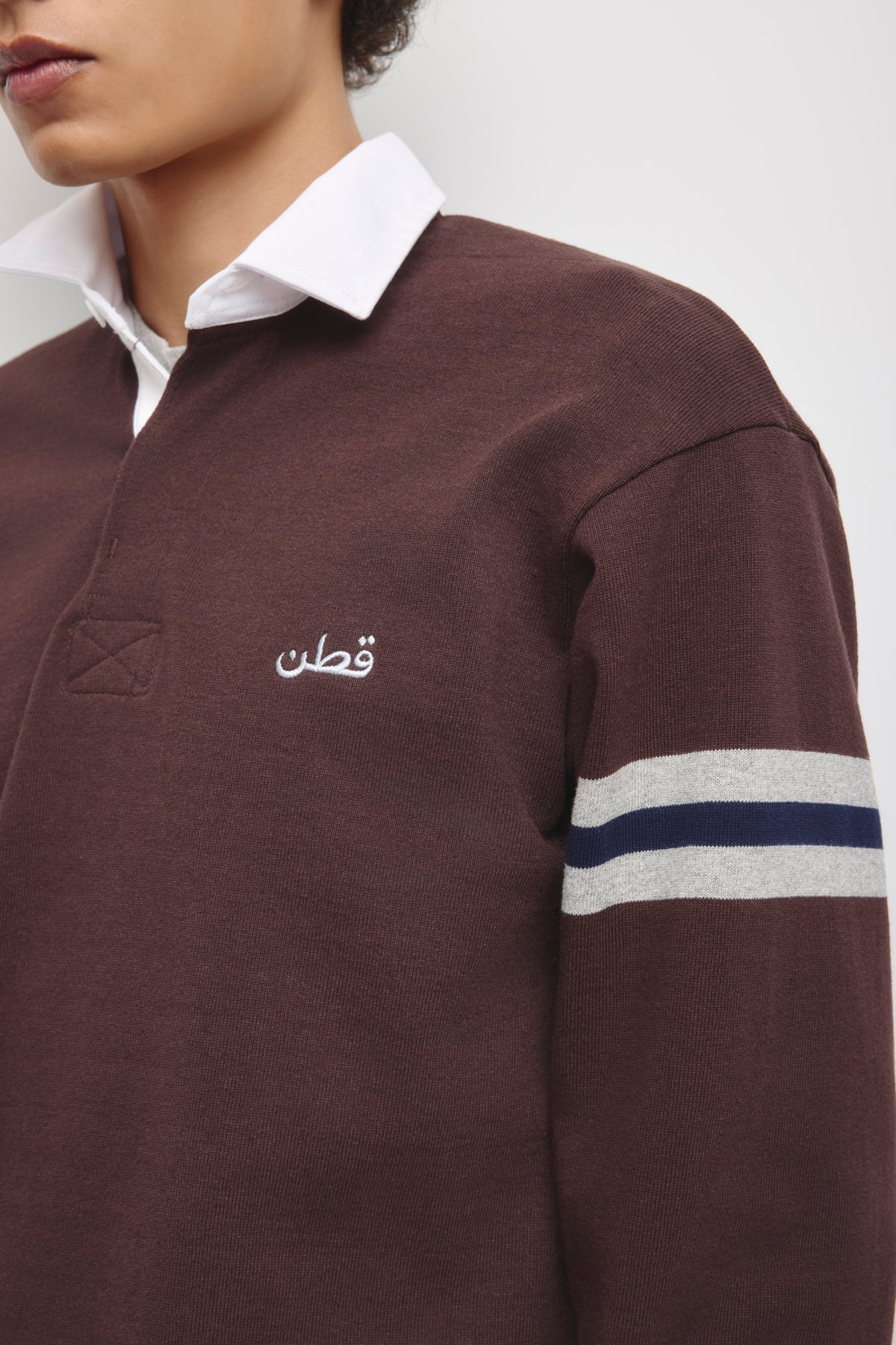 Barbarian Rugby in Brown/Ash/Navy