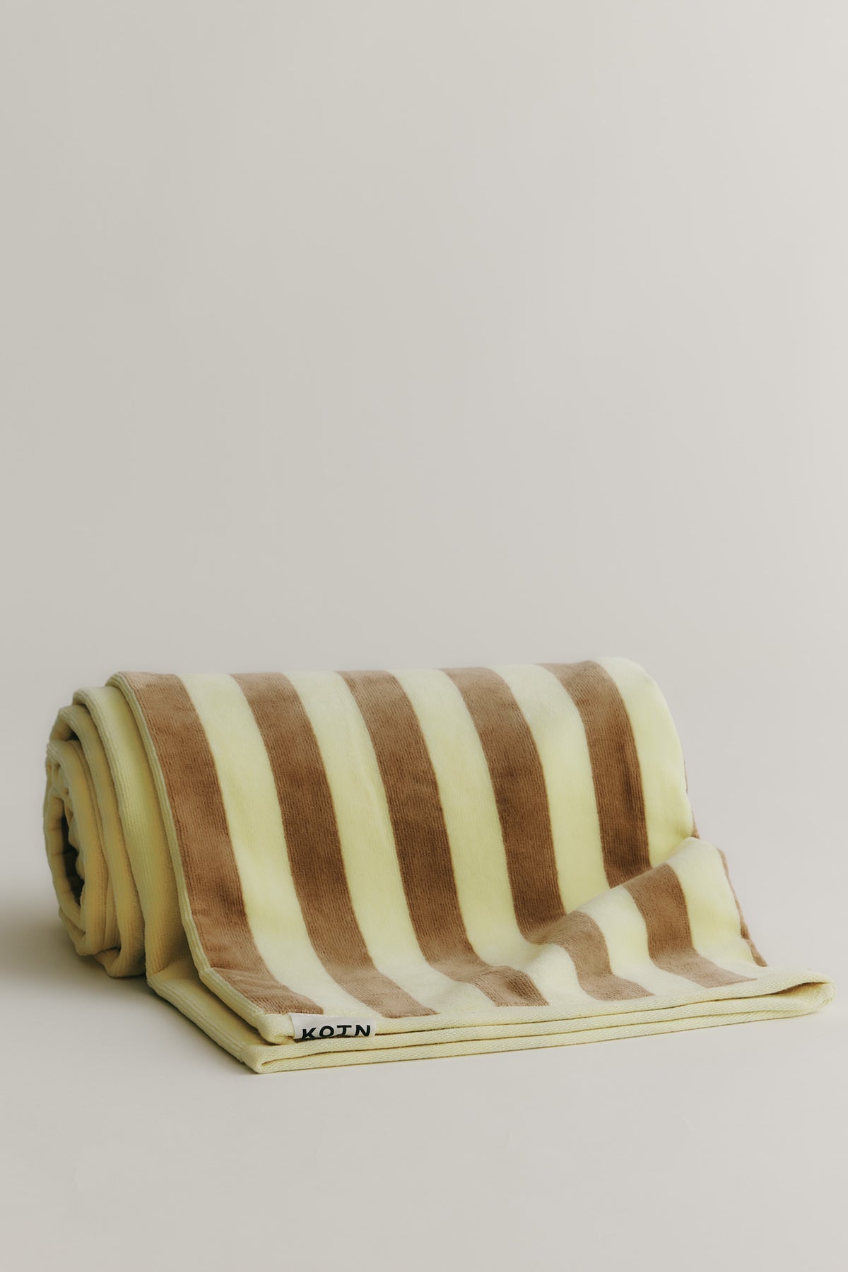 Beach Towel in Sorbet/Taupe