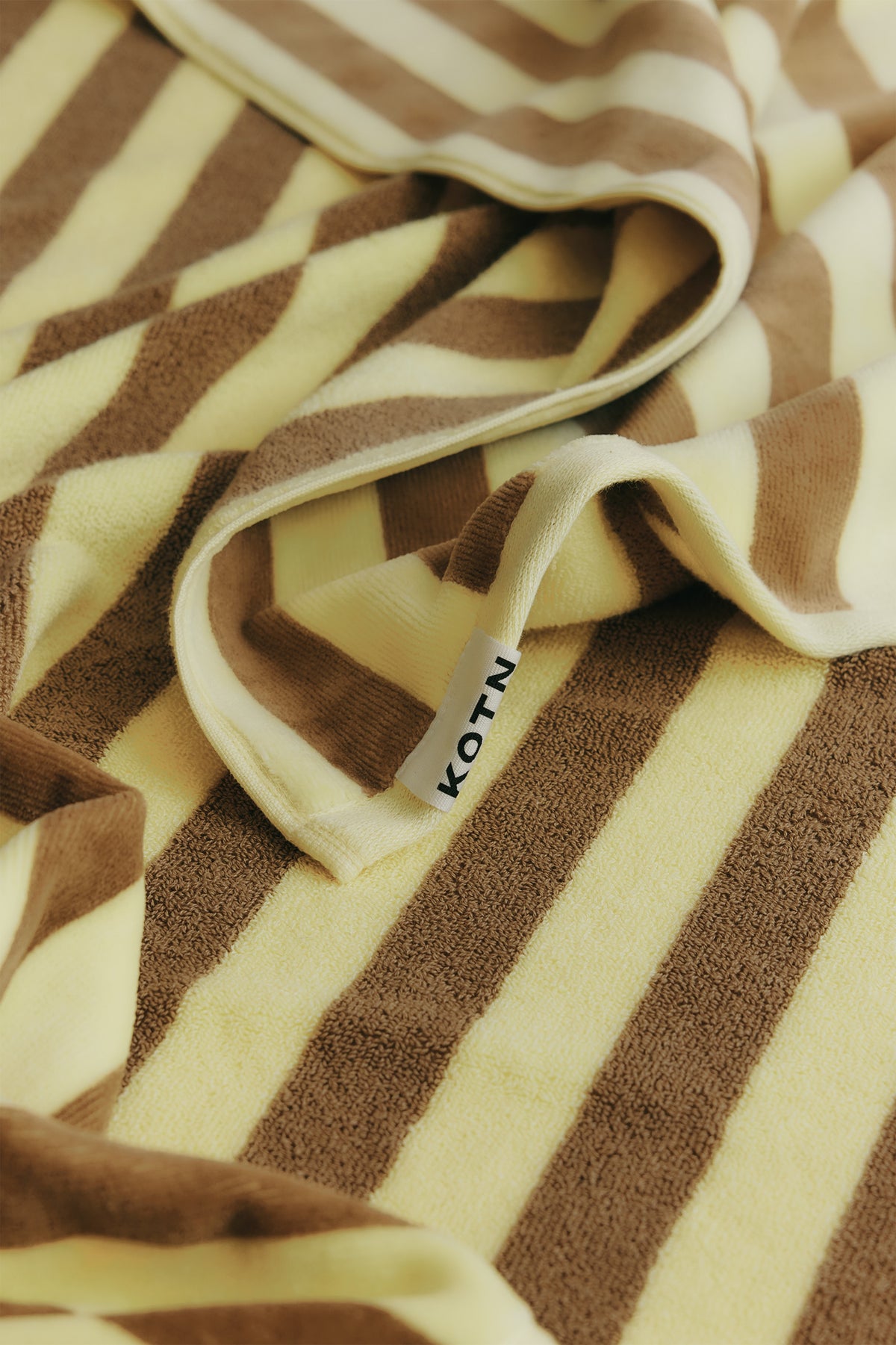 Beach Towel in Sorbet/Taupe