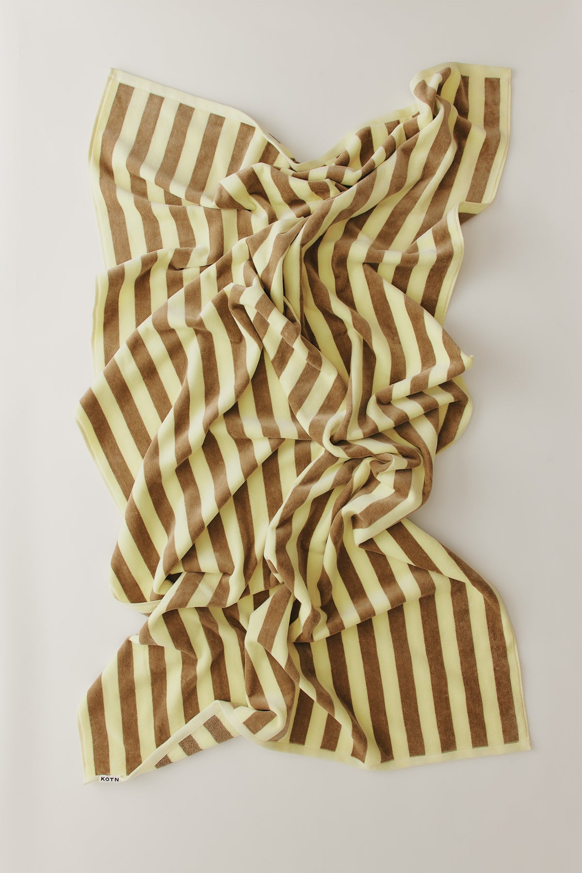 Beach Towel in Sorbet/Taupe