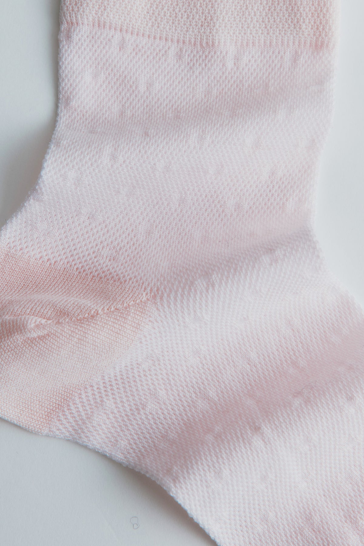 Dotty Socks in Pink Frost
