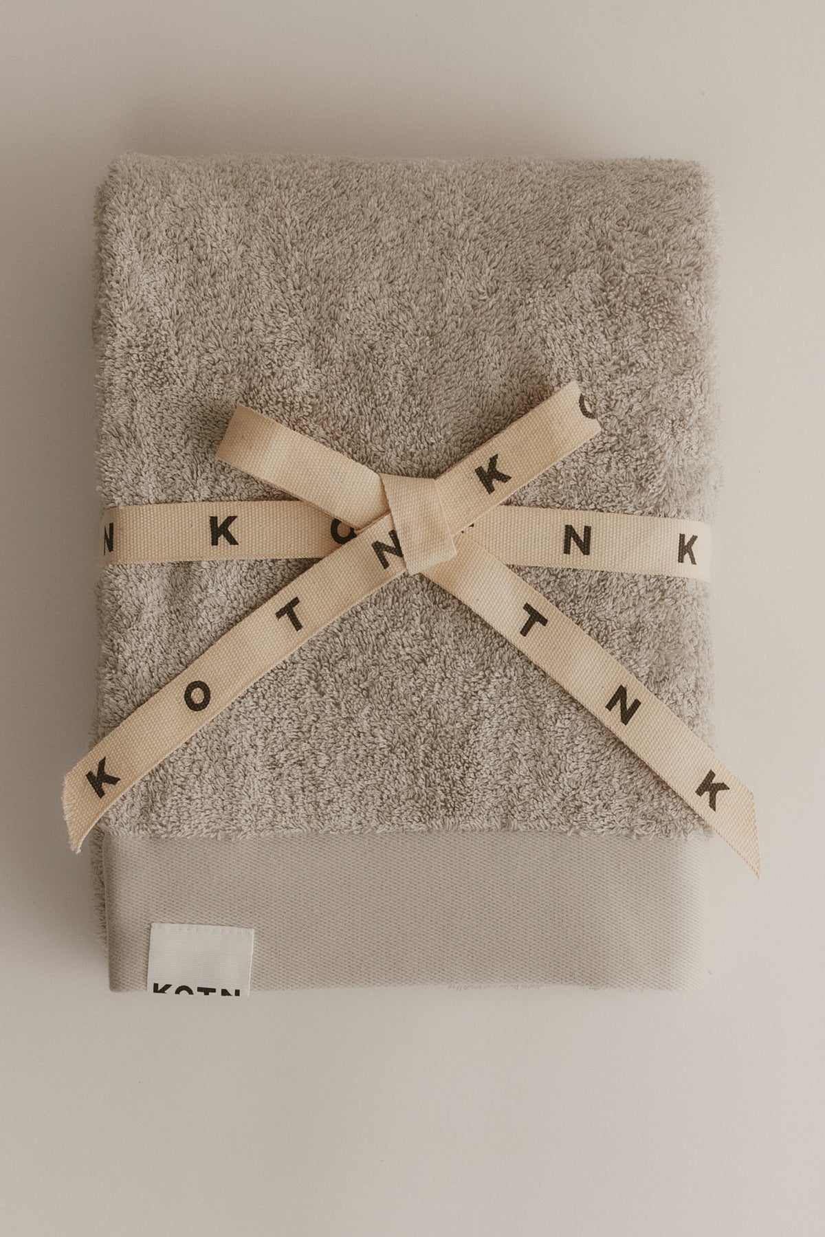 Drap de bain en coton égyptien en aluminium