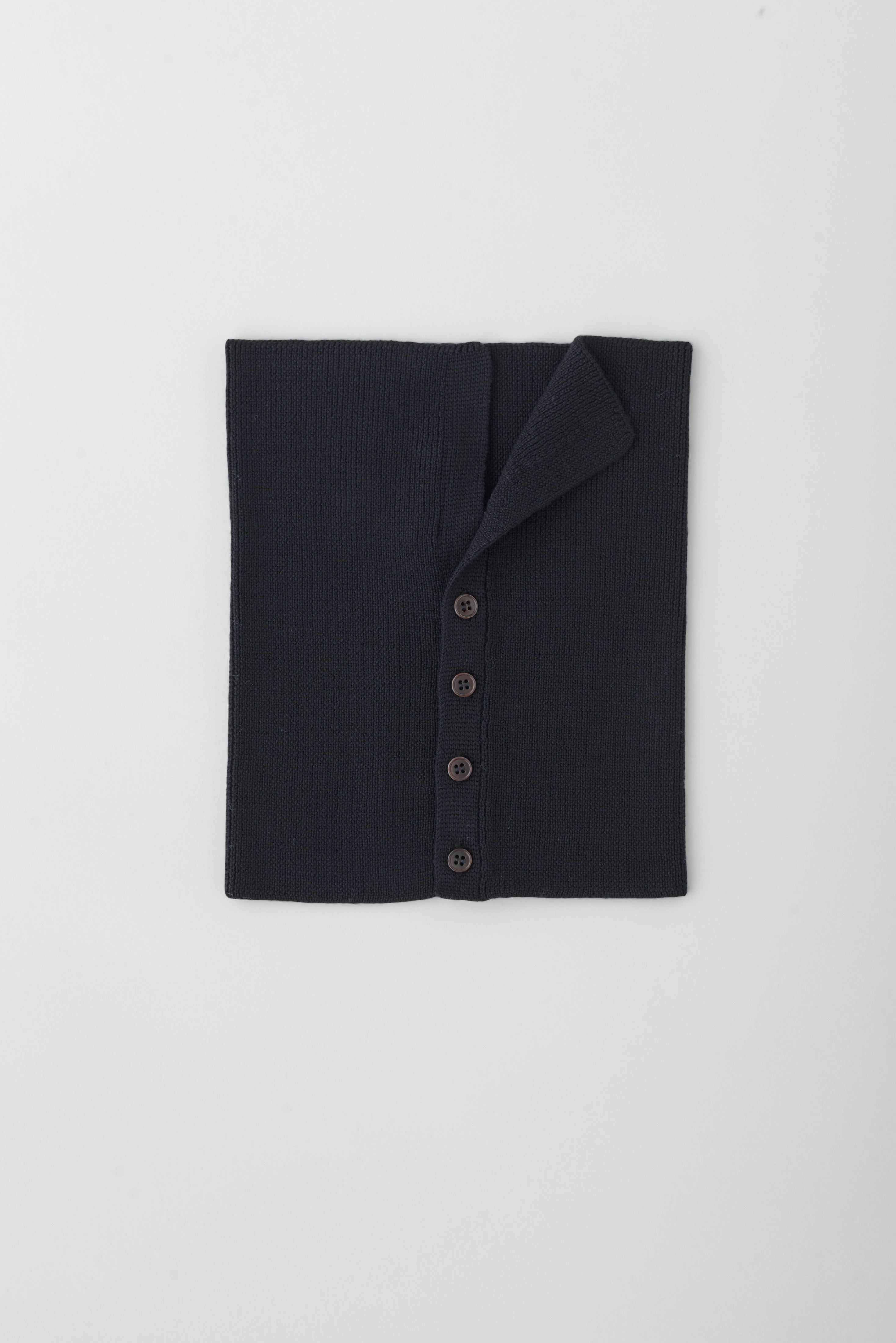 Elba Merino Neckwarmer in Black