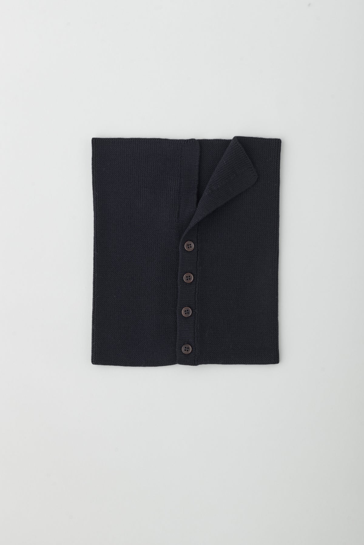 Elba Merino Neckwarmer in Black