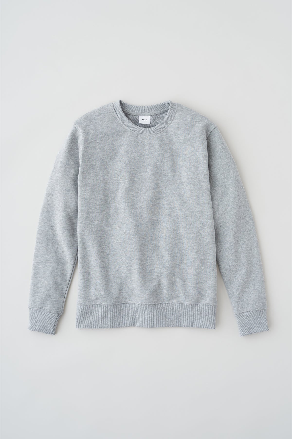 Unisex French Terry Sweatshirt in Heather Grey - DO NOT PUBLISH ONLINE CHECK WITH YOYA