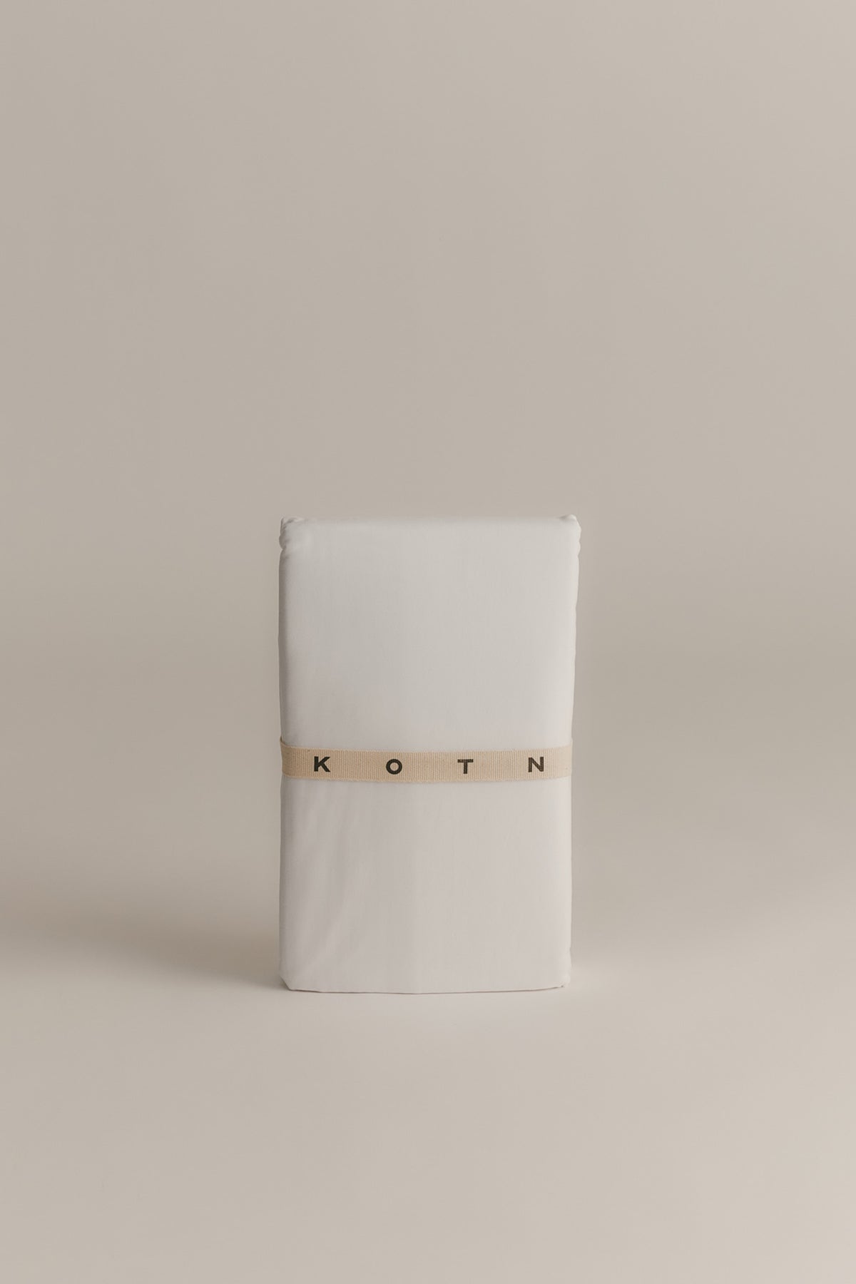 Drap plat en blanc