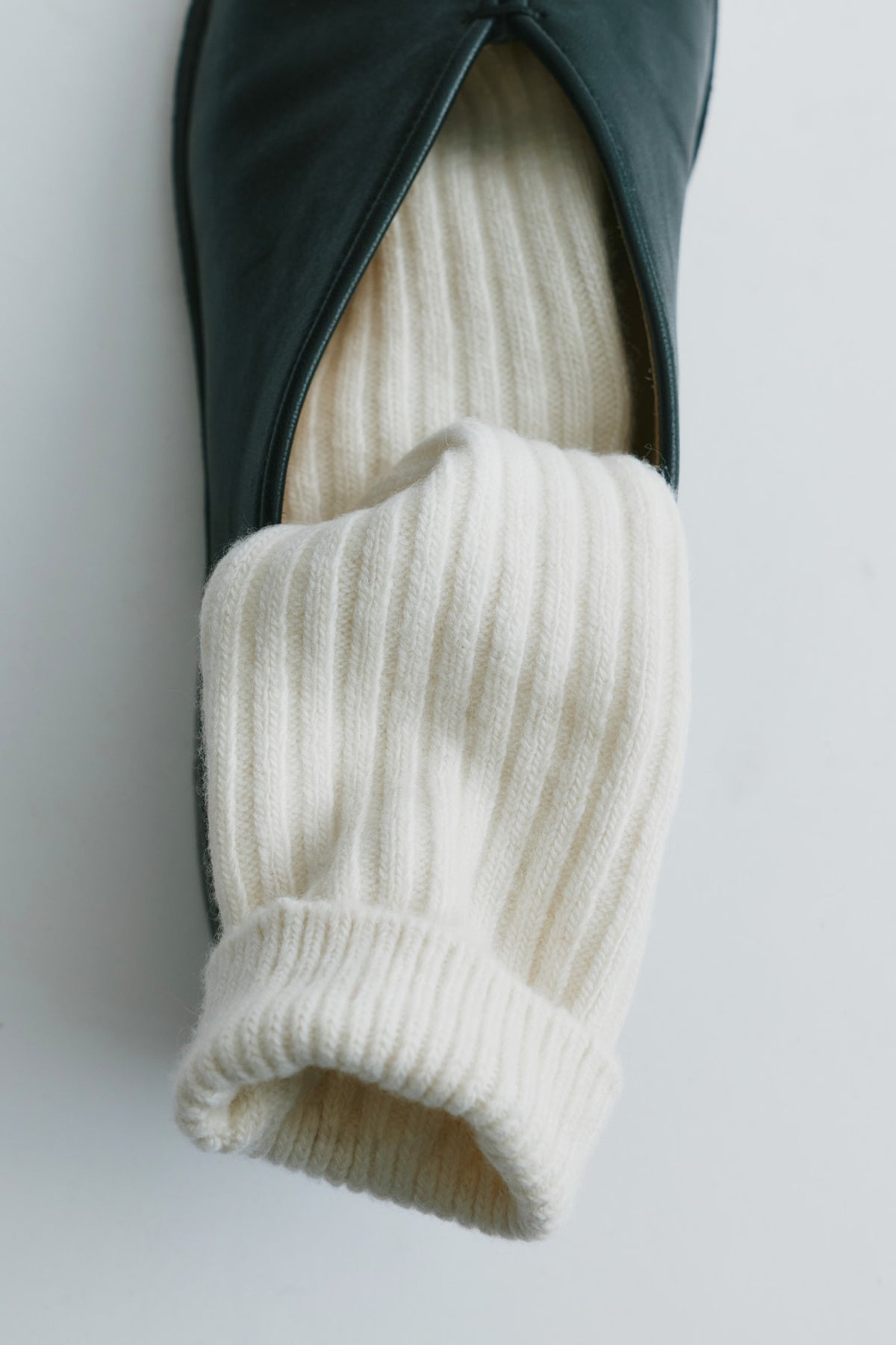 Highlands Sweater Socks in Marshmallow