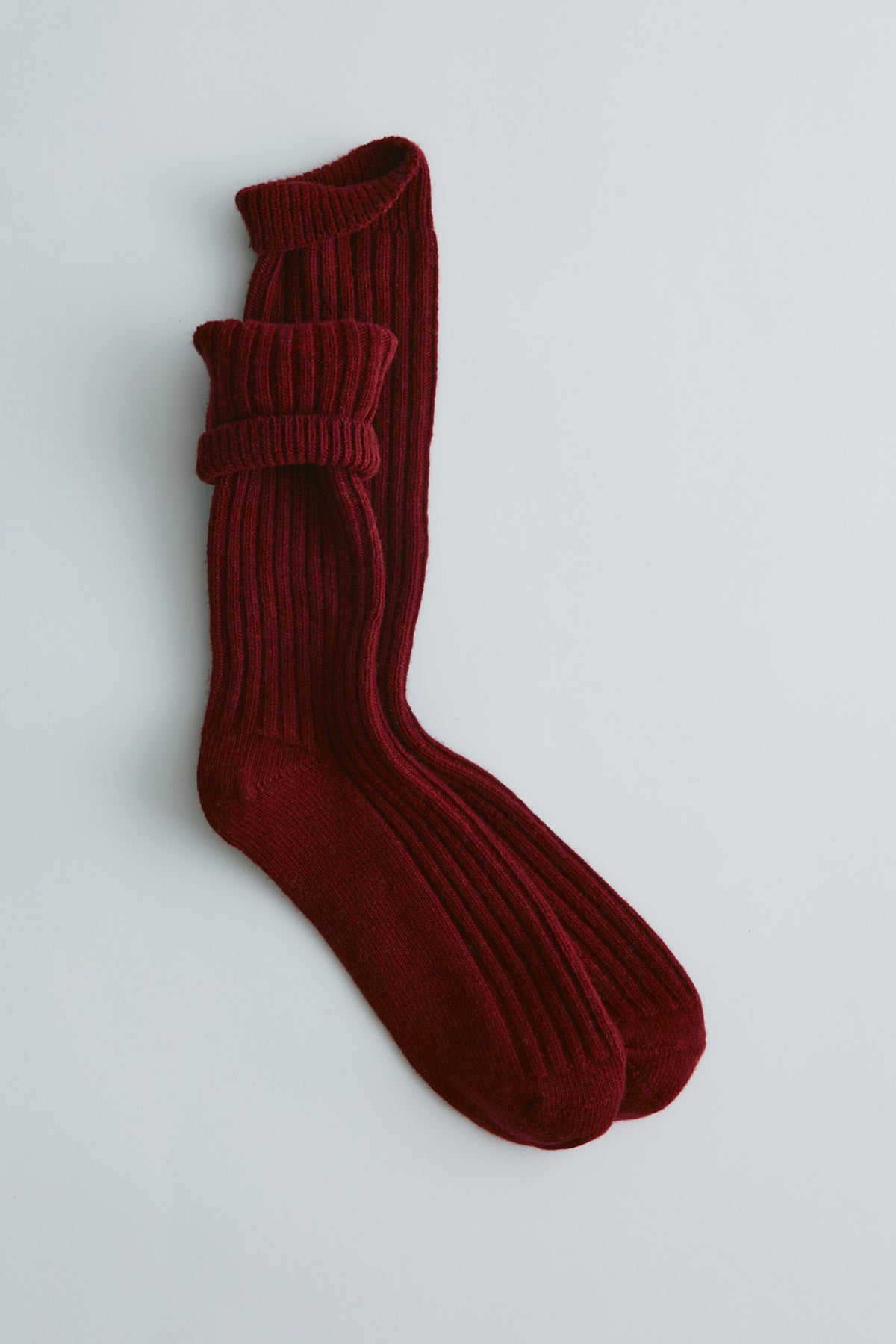 Chaussettes chandail Highlands en rouge Sunstar
