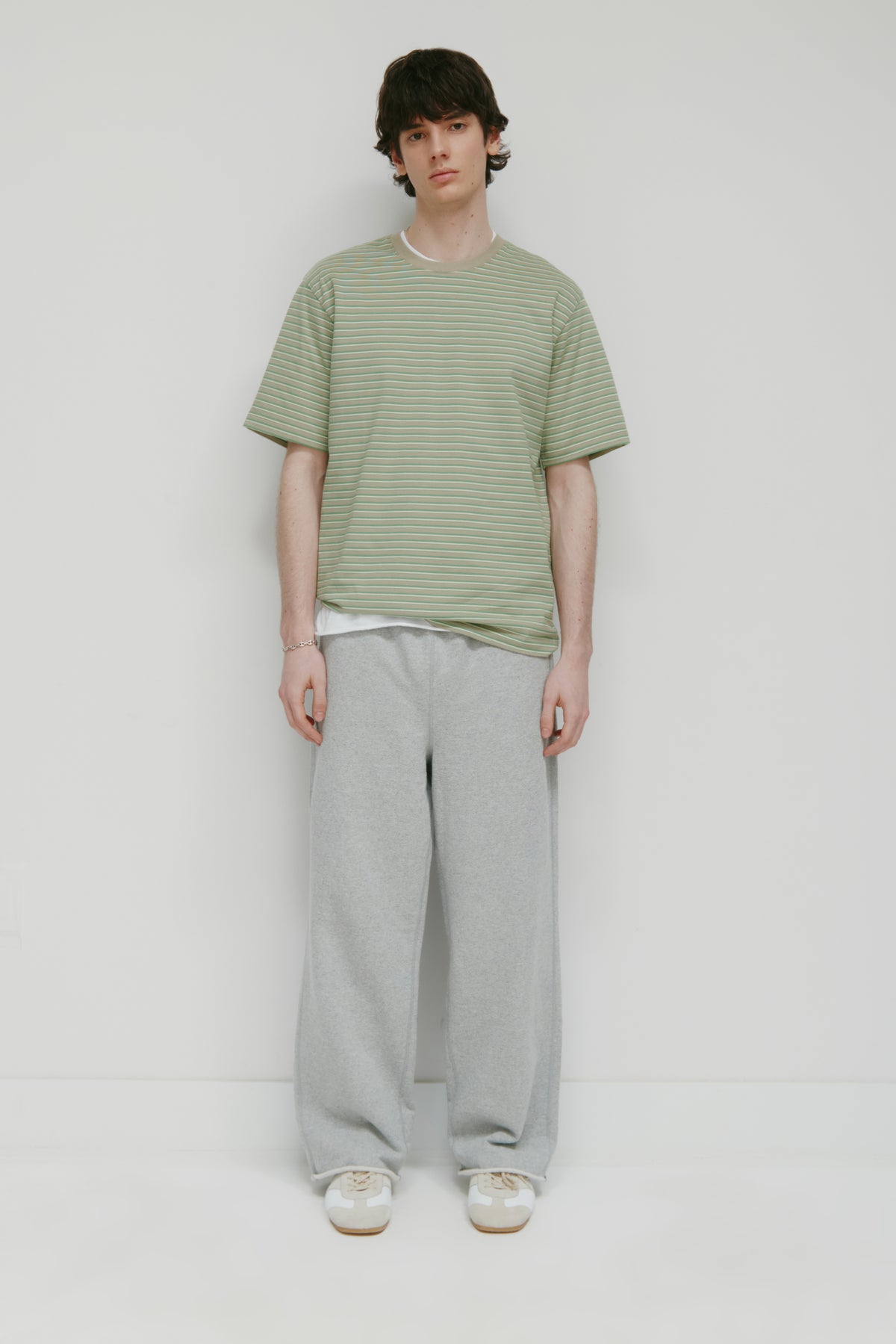 Men's Asr Cut-off Sweatpant in Heather Grey