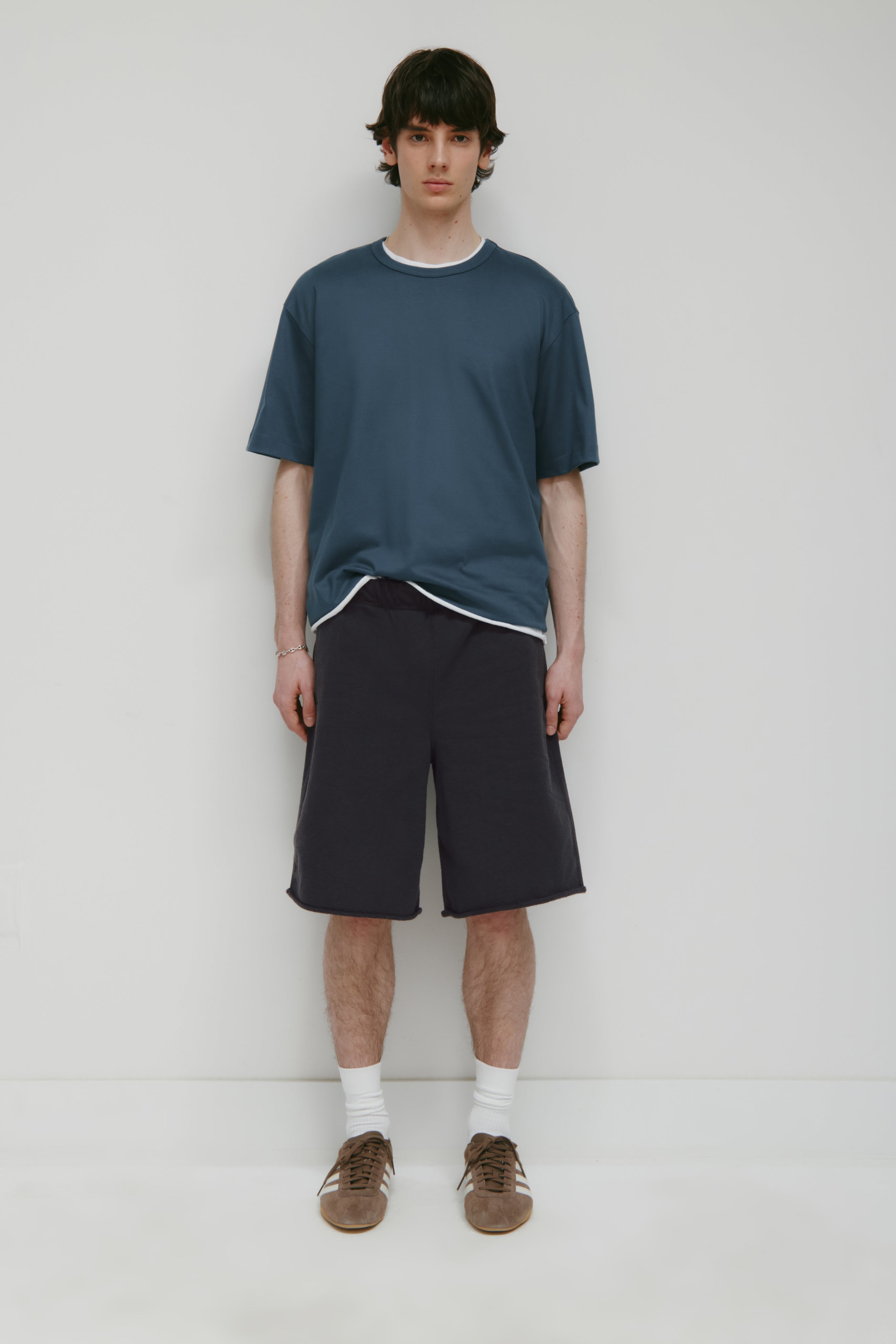 Short Asr Cut-Off Pour Hommes en presque noir