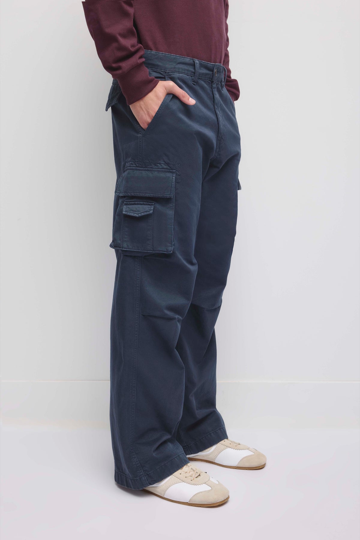 Pantalon Cargo pour Homme en marine nuit