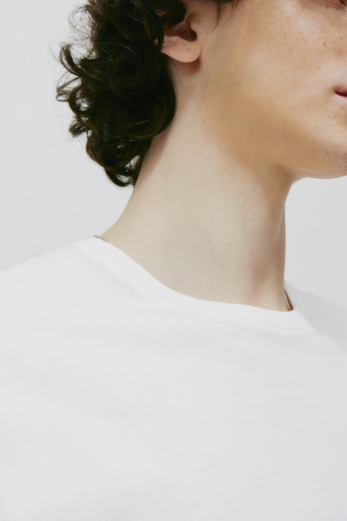 Hommes Essential Crew en blanc