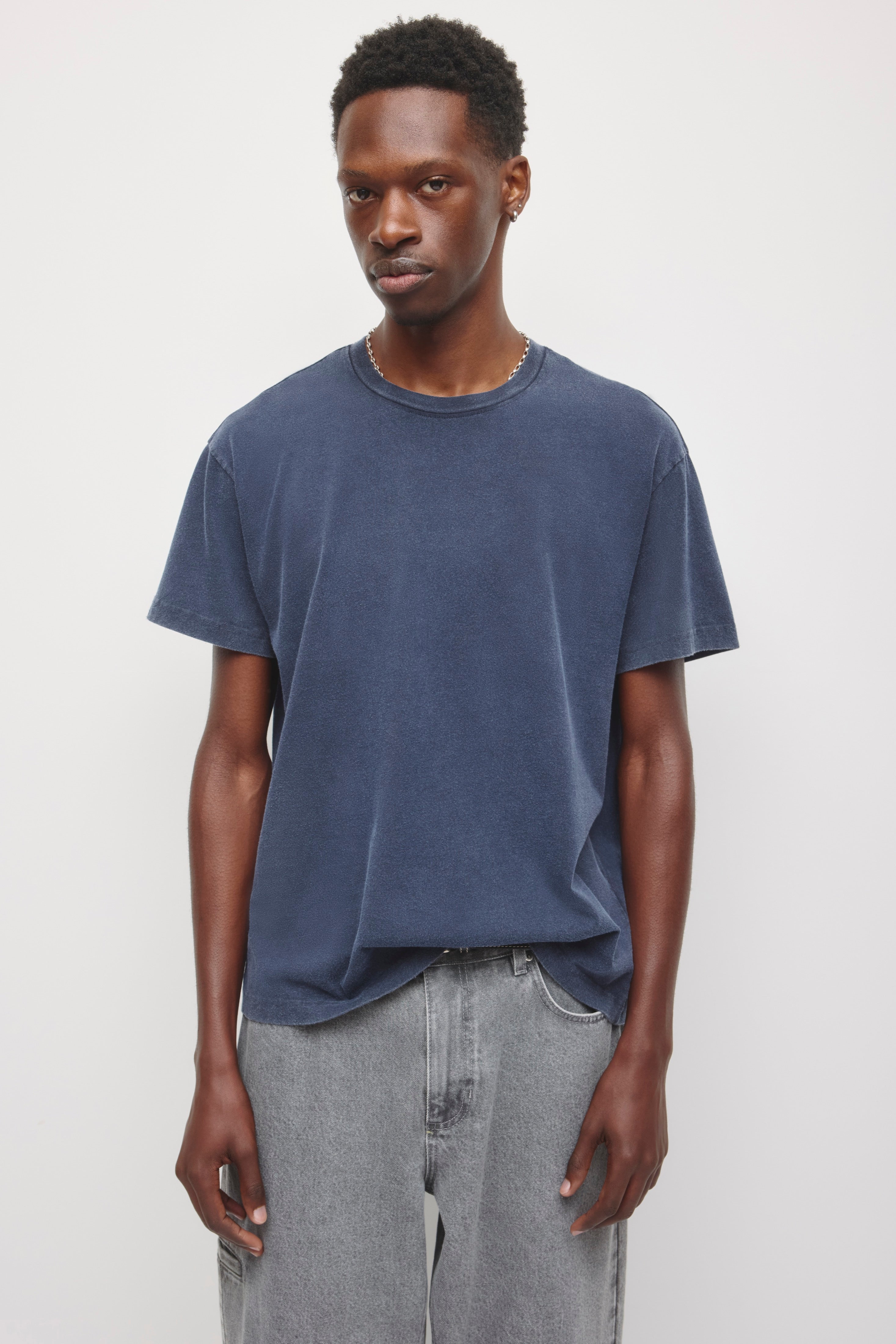 T-shirt Fade Out pour Homme en marine nuit