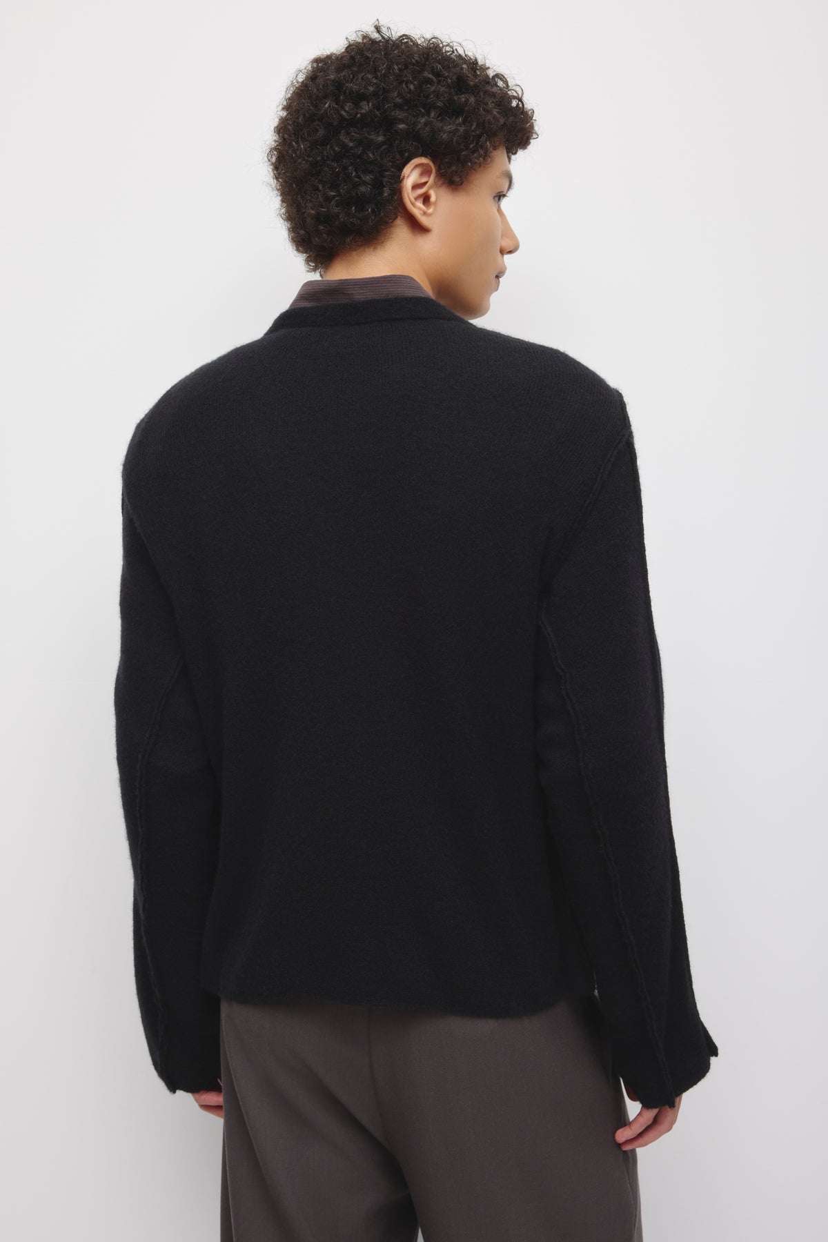 Men's Ghazal Sweater in Black