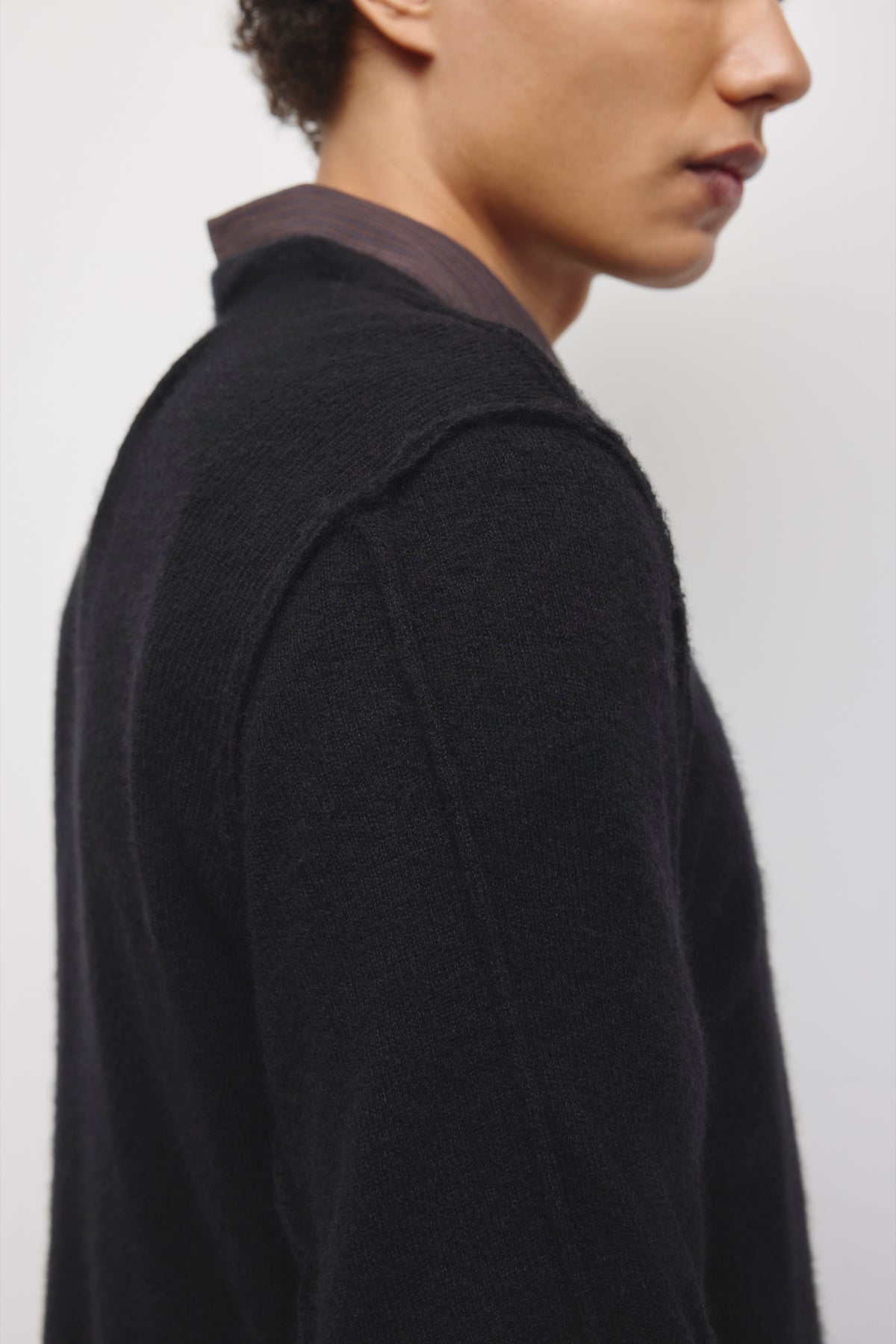 Men's Ghazal Sweater in Black