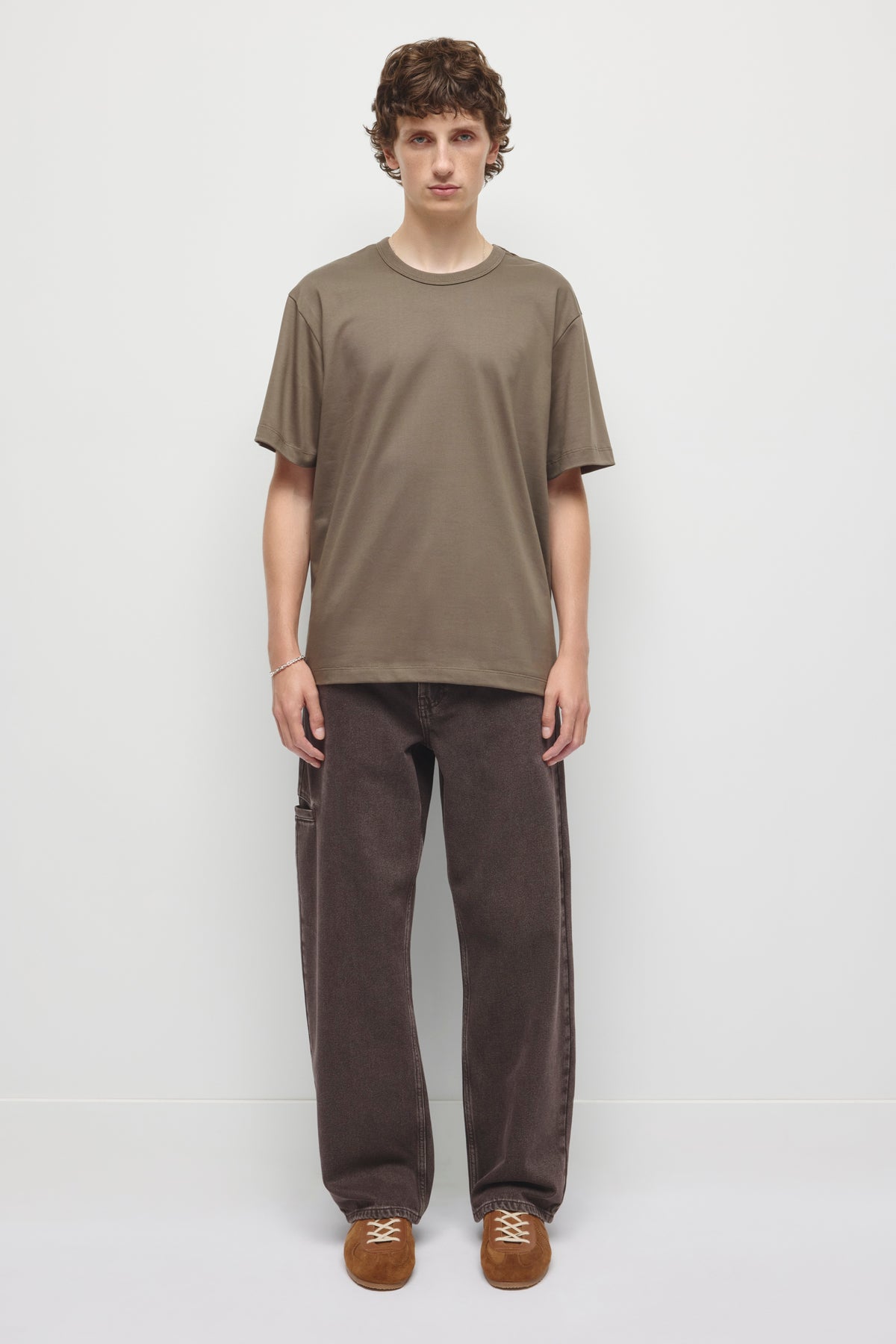 Men's Heavyweight Crew in Truffle