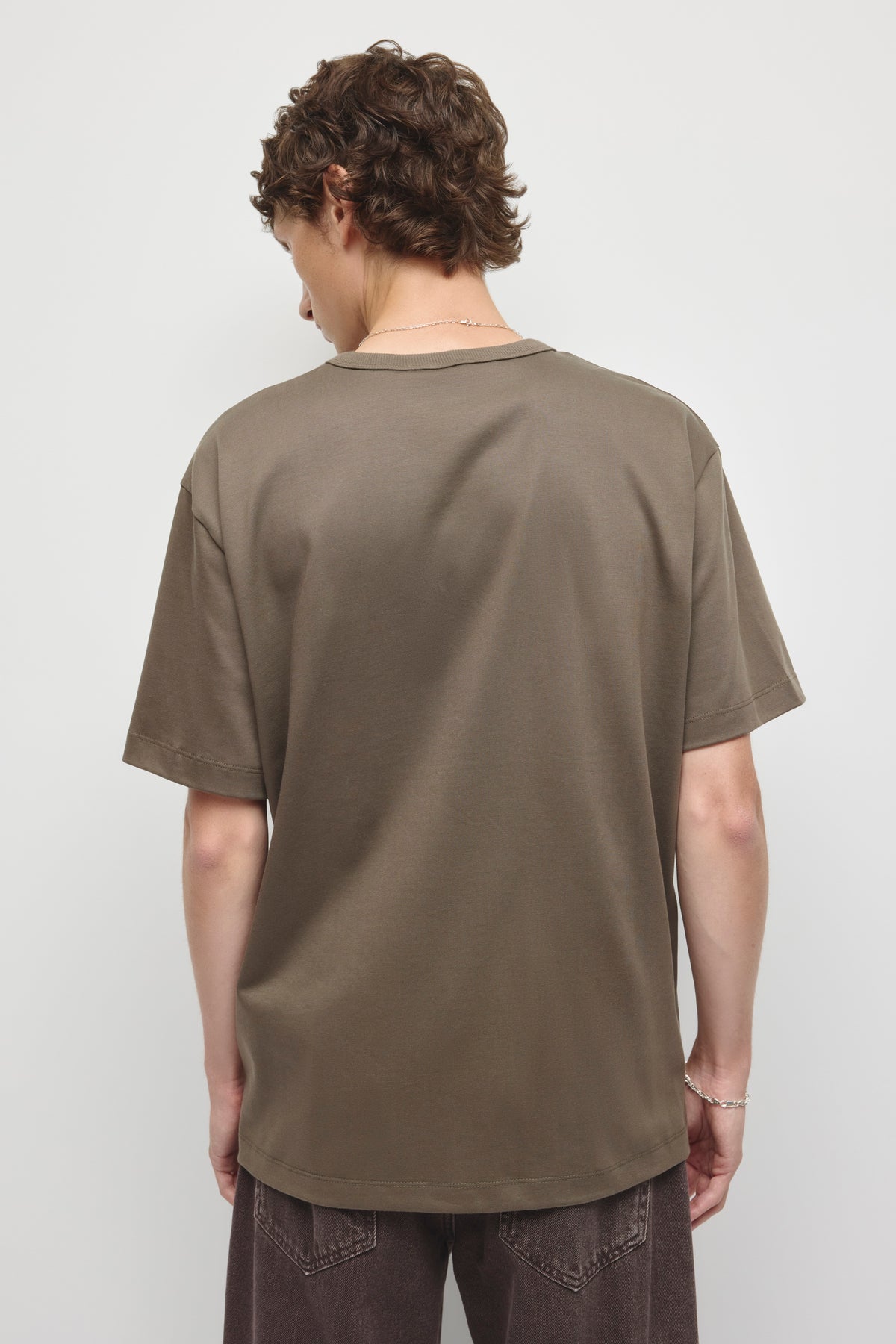 Men's Heavyweight Crew in Truffle