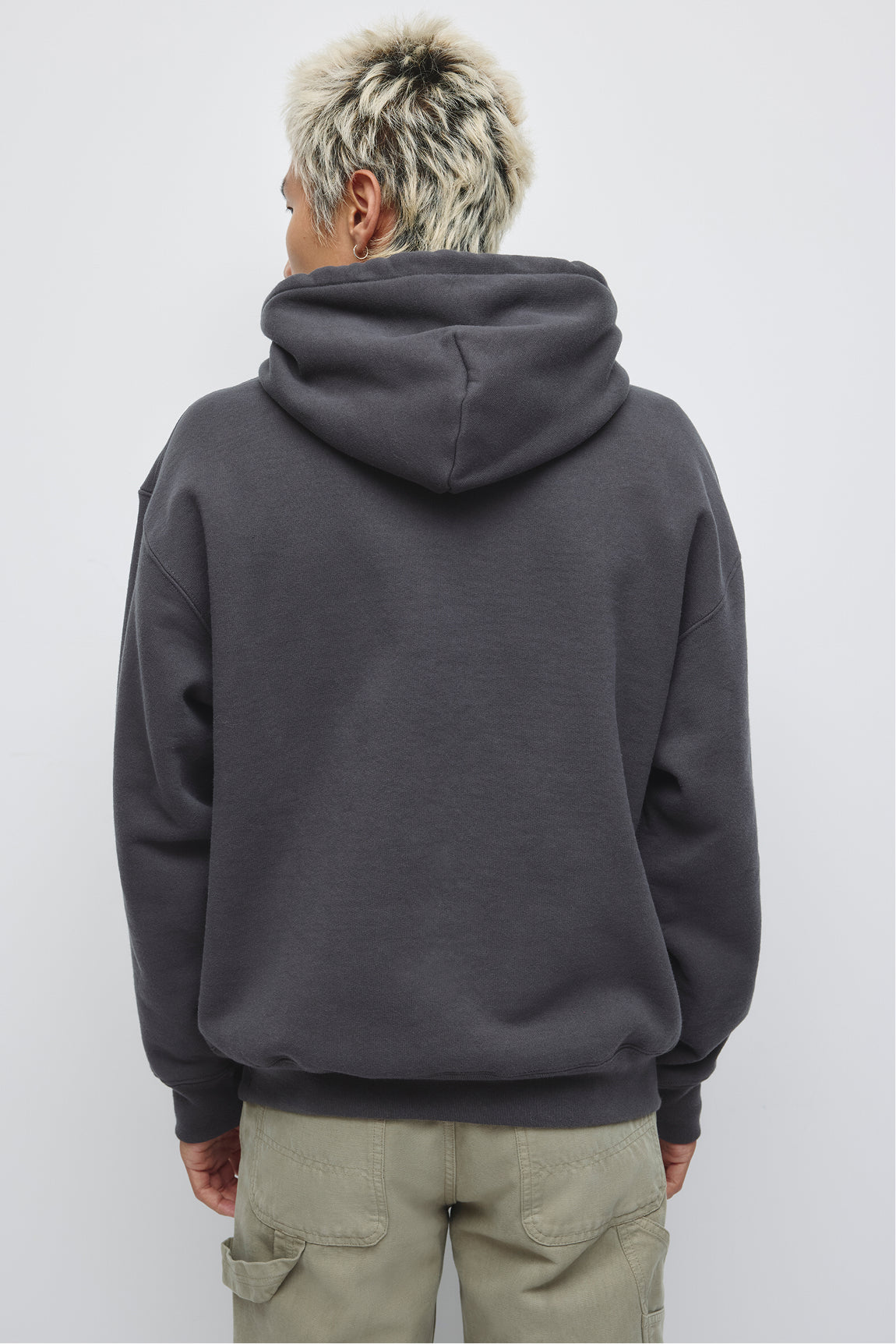 Men's Heavyweight Hoodie in Almost Black