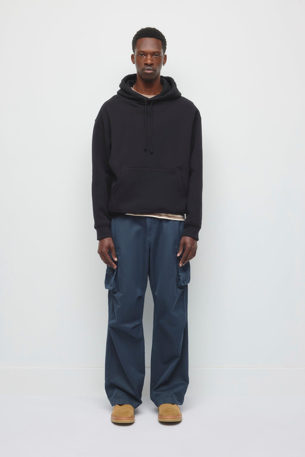 Men's Heavyweight Hoodie in Black