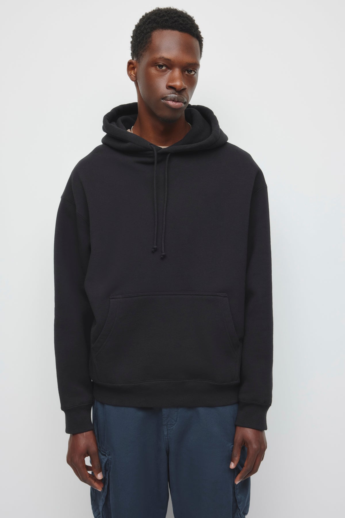 Model is 6’2” and is wearing a size L.