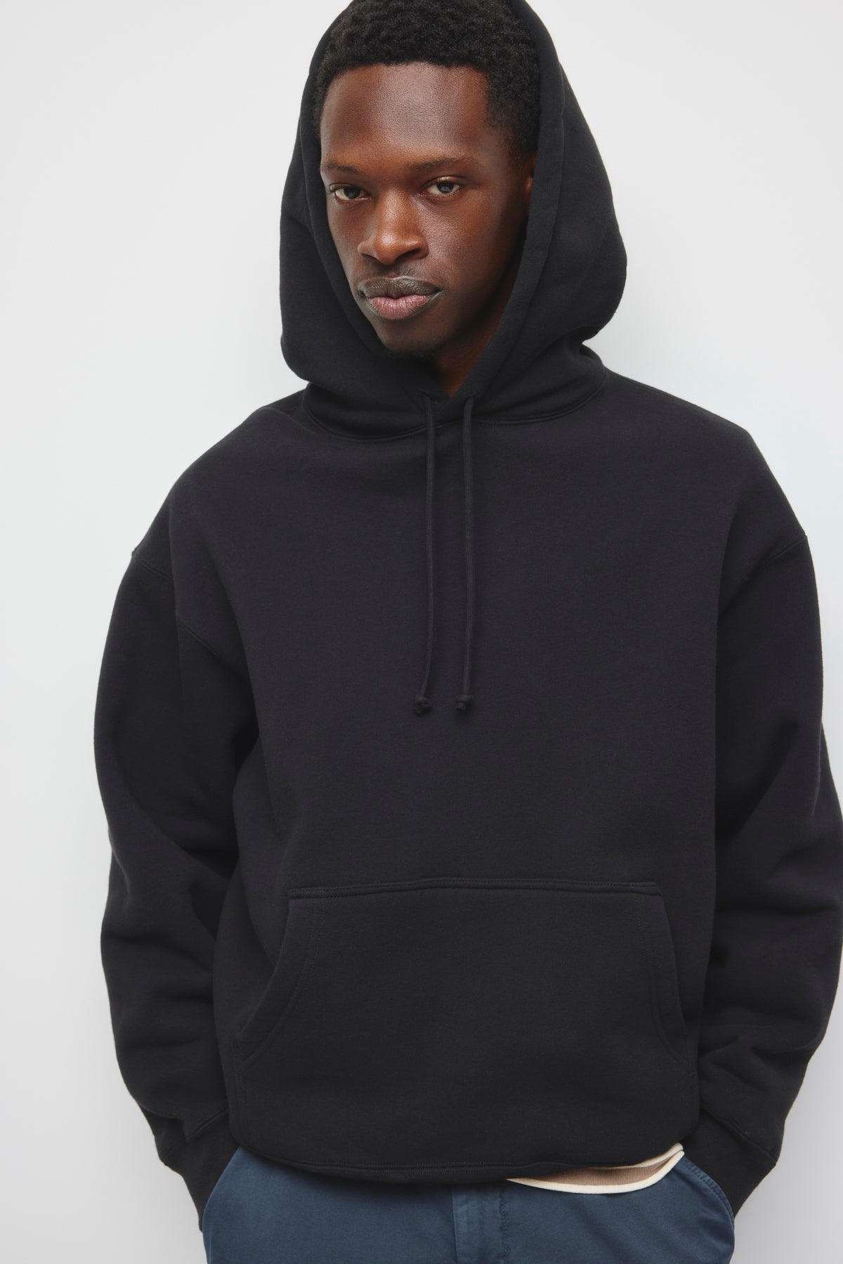 Men's Heavyweight Hoodie in Black