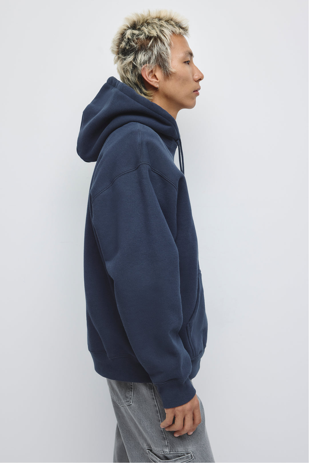 Men's Heavyweight Hoodie in Pitch Navy