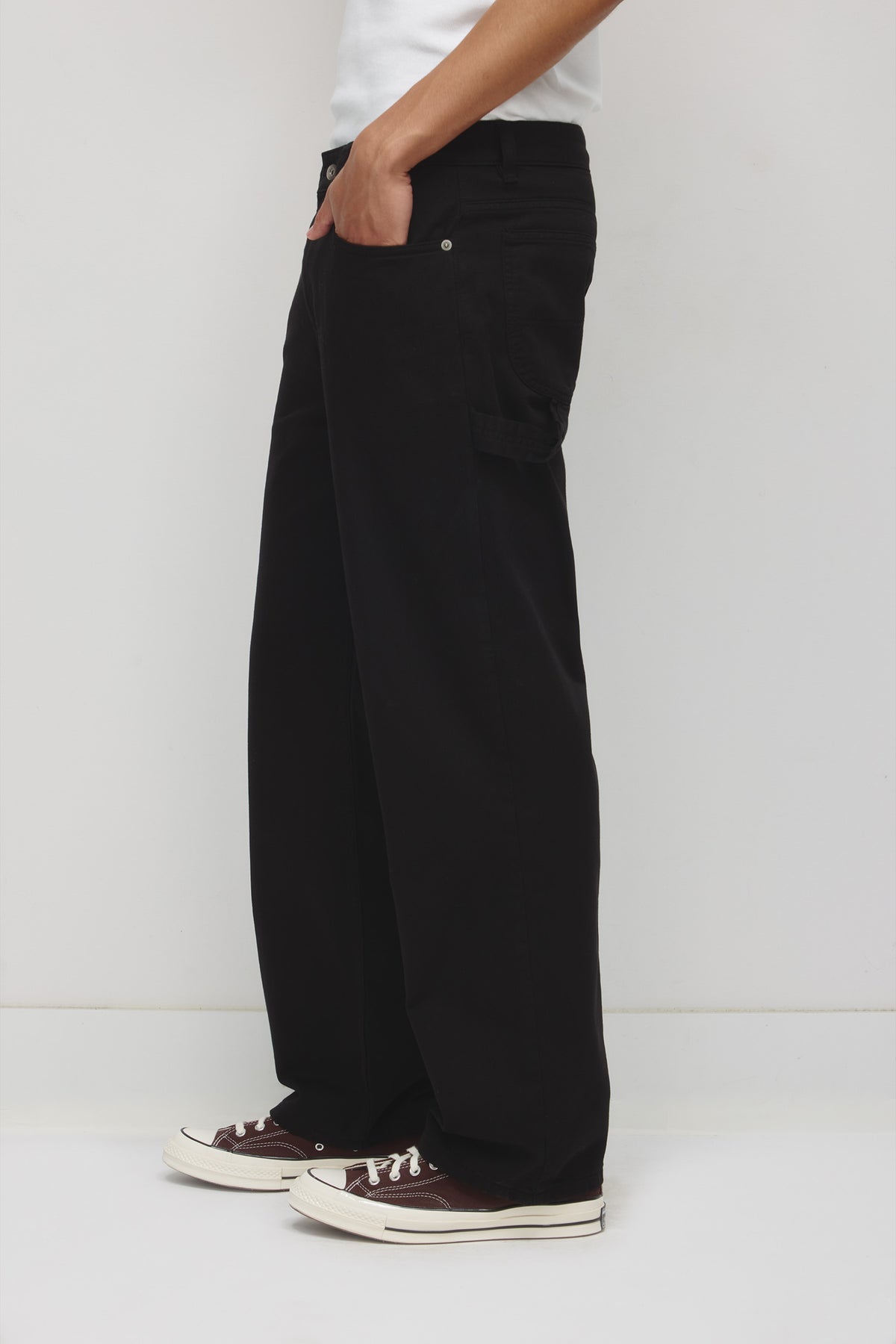 Pantalon de travail Naba pour homme en noir