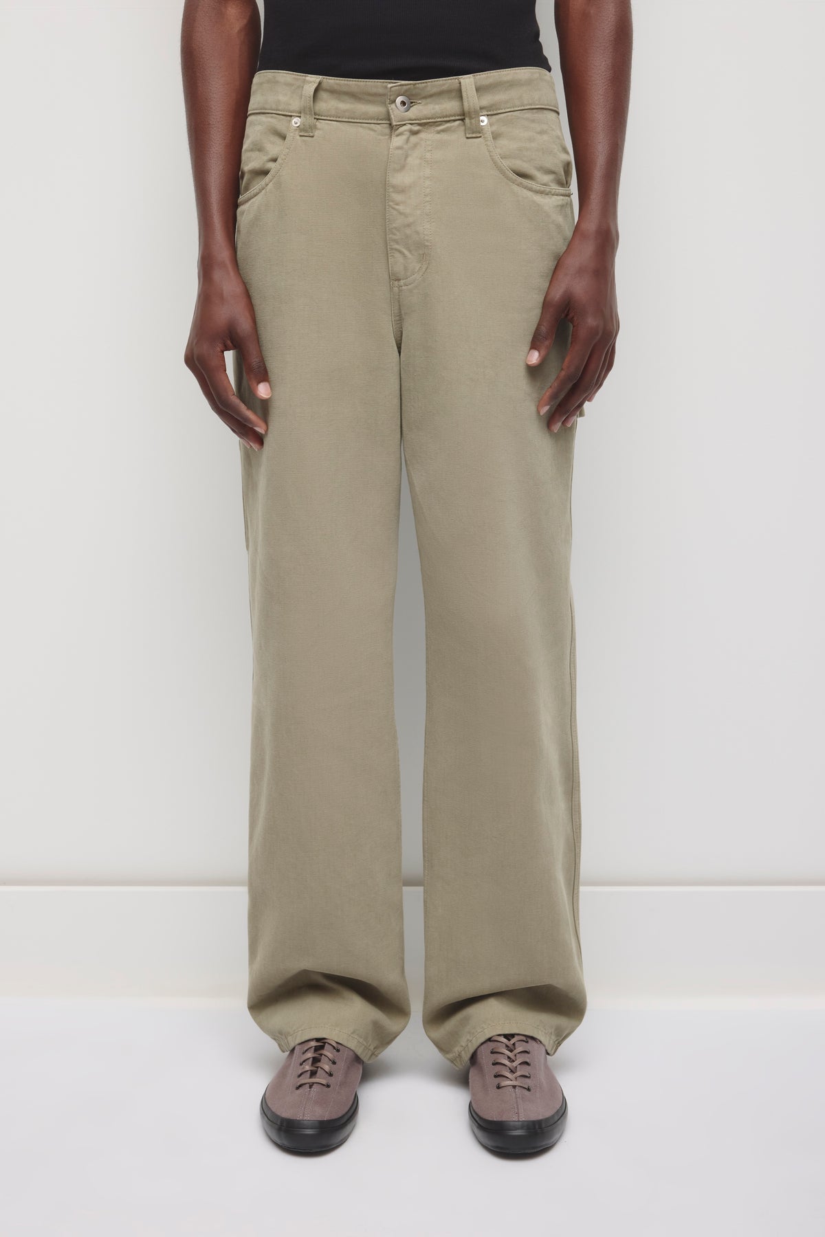 Pantalon de travail Naba pour homme en vert prairie