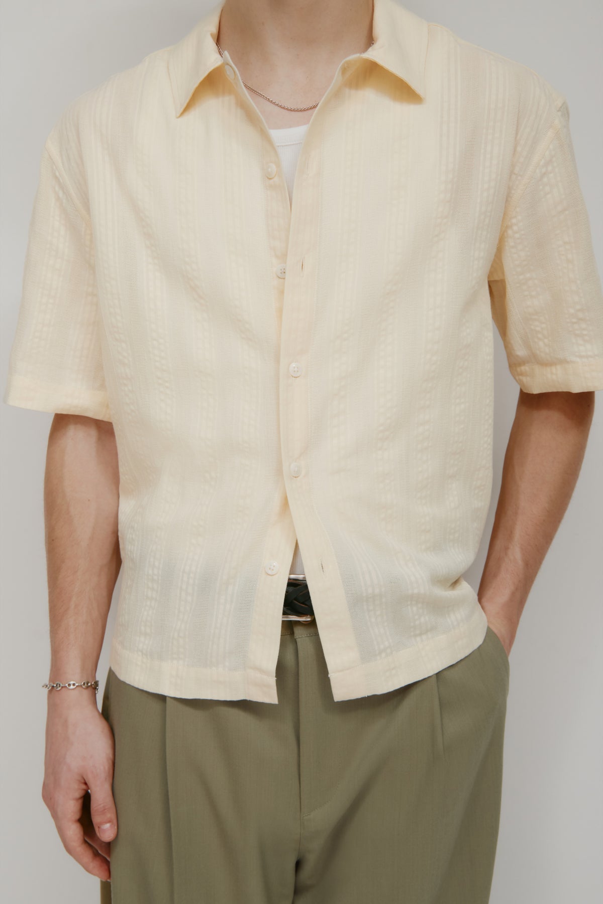 Men's Sadeem Shirt in Natural