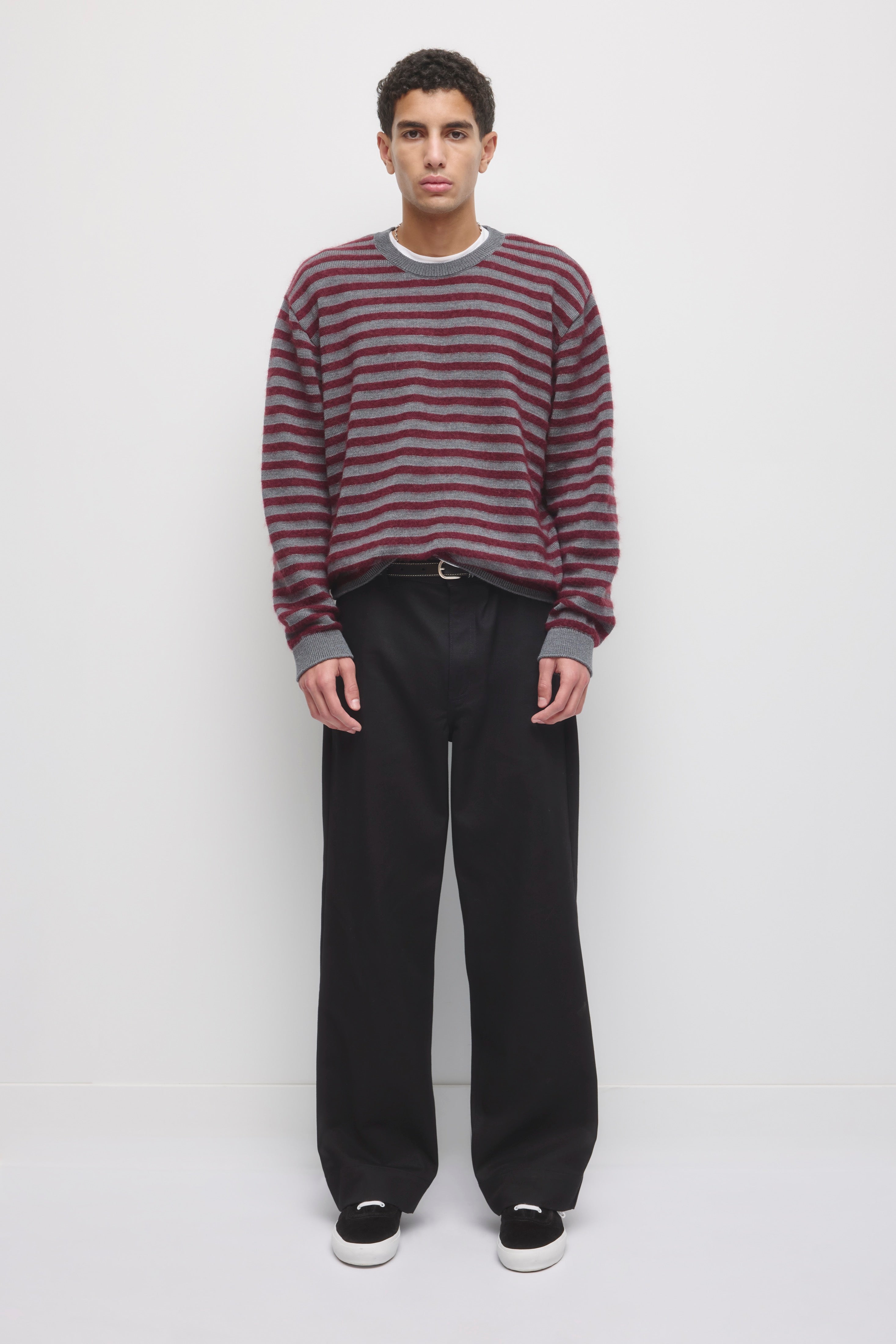 Pantalon ample en buma pour homme en noir