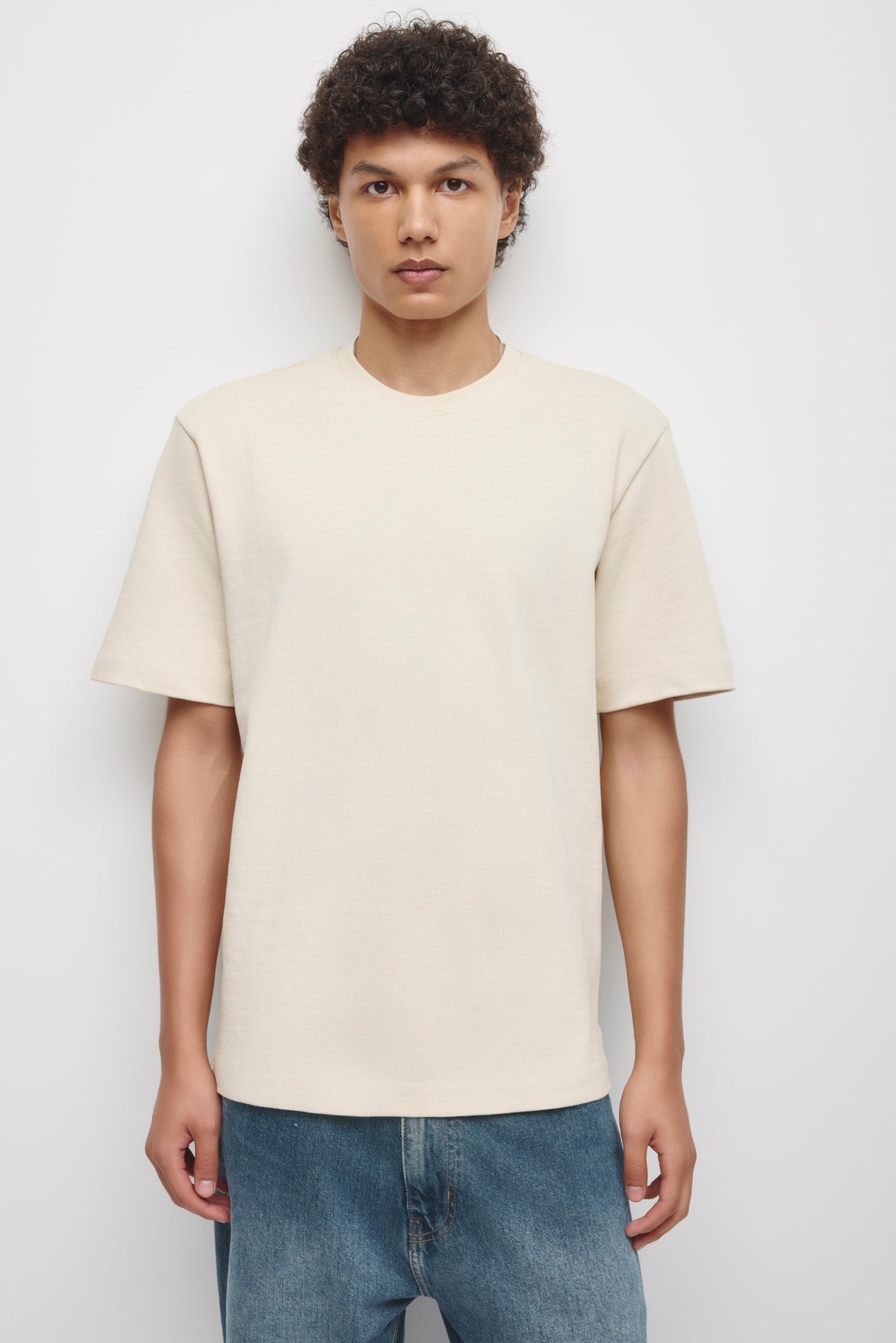 Men's Slub Tee in Birch