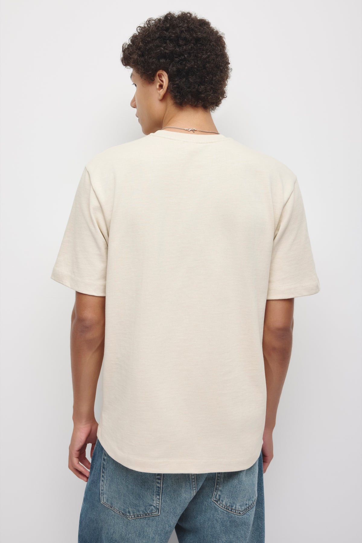Men's Slub Tee in Birch