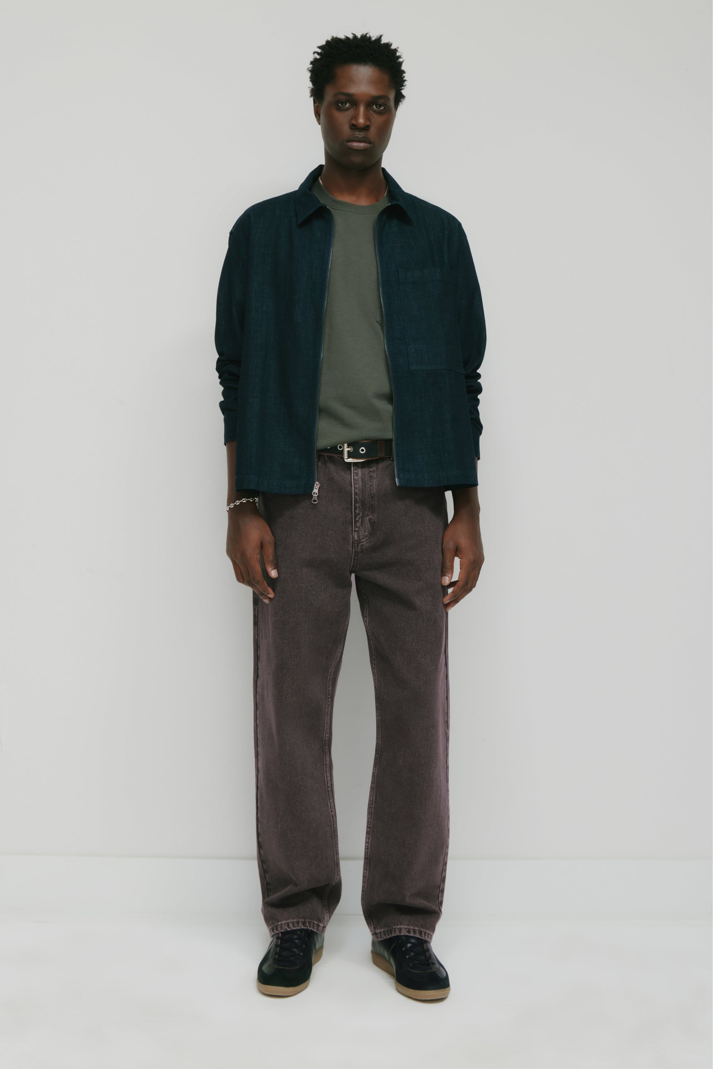 Jean Taba pour homme en brun Délav