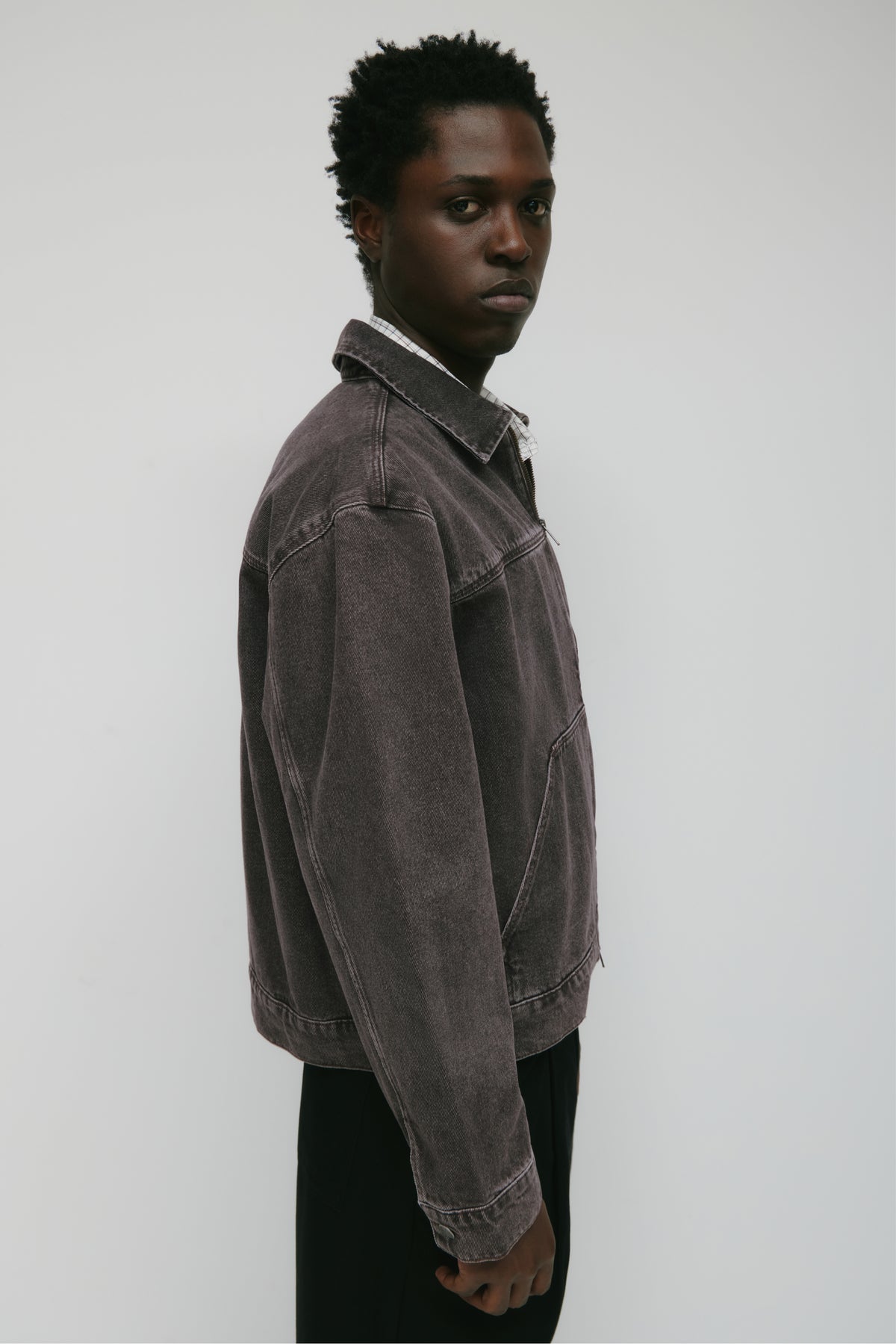 Men's Tura Jacket in Brown Wash