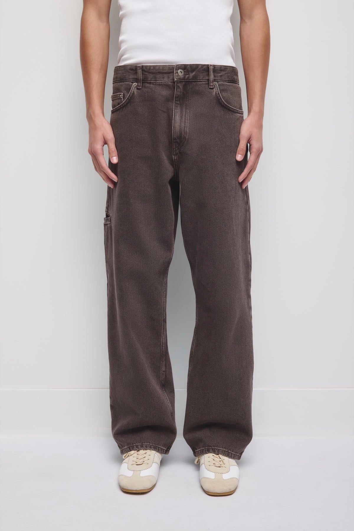 Men's Wadi Denim in Brown Wash