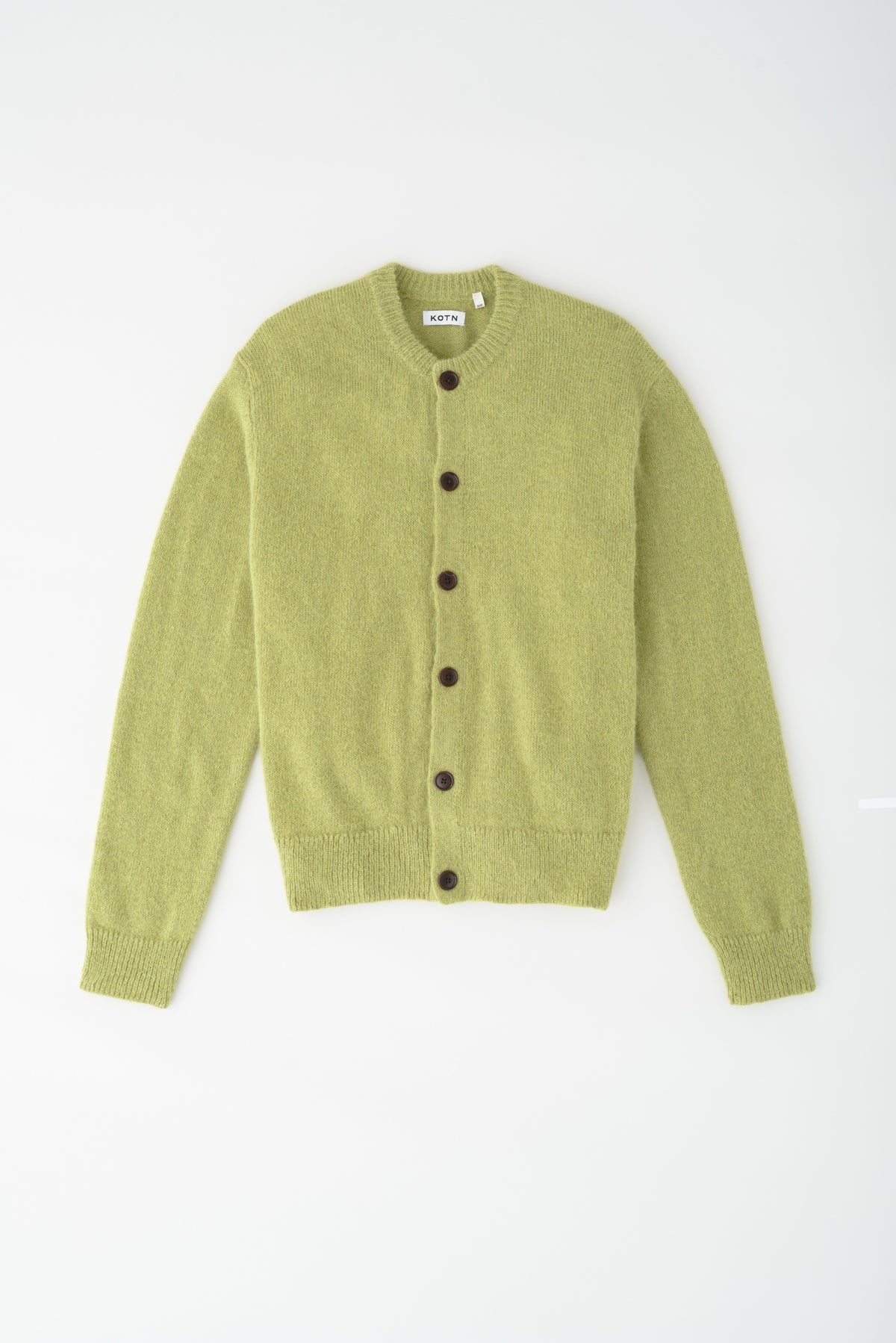 Cardigan Noor Fuzzy pour homme en hazel