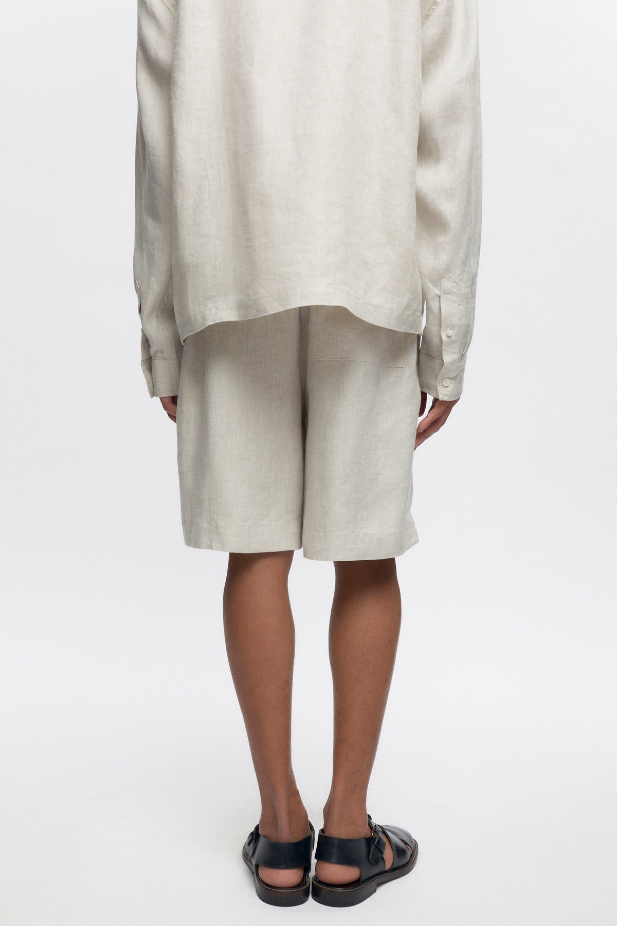 Cairo Linen Short in Natural