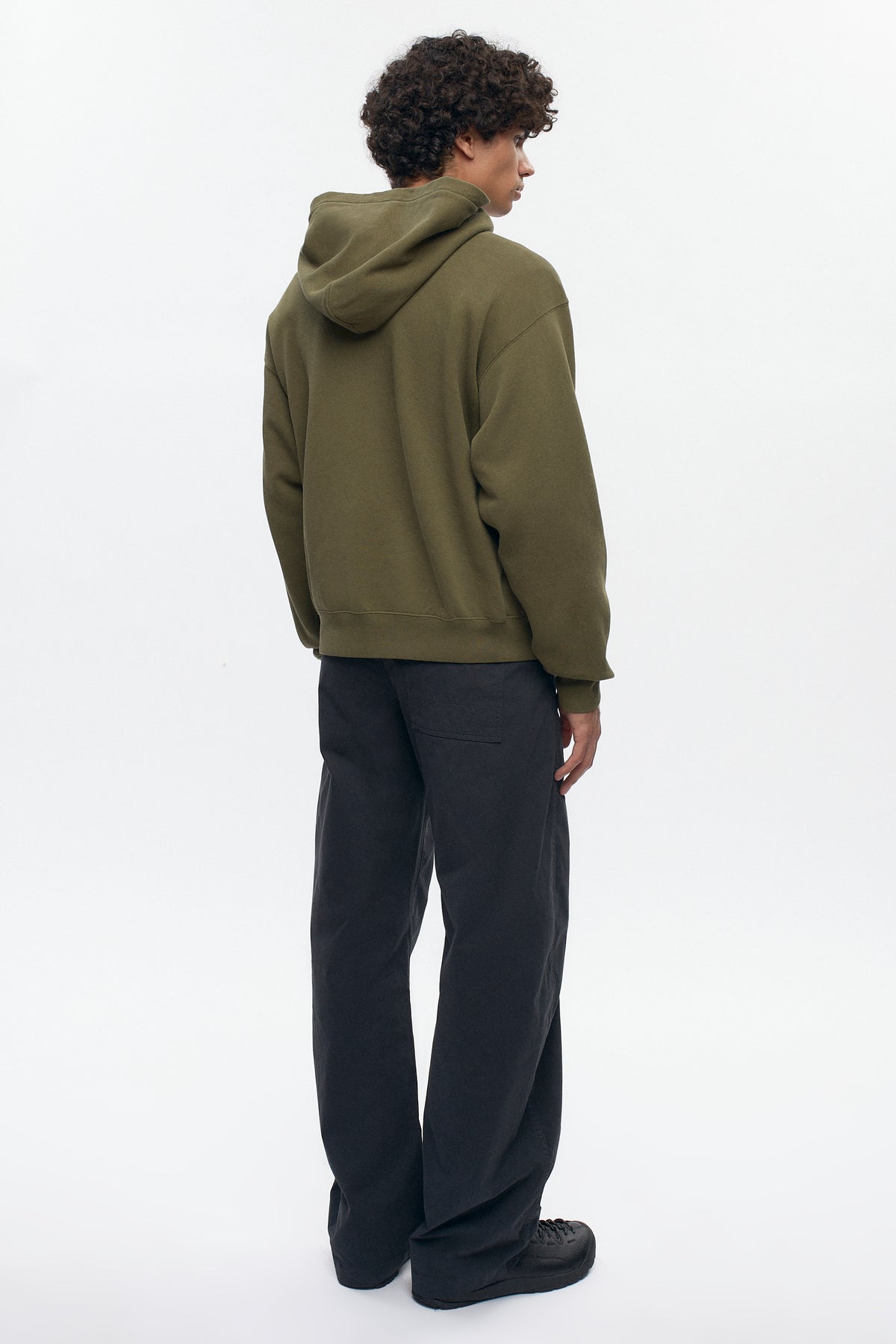 Men's Essential Hoodie  in Olive