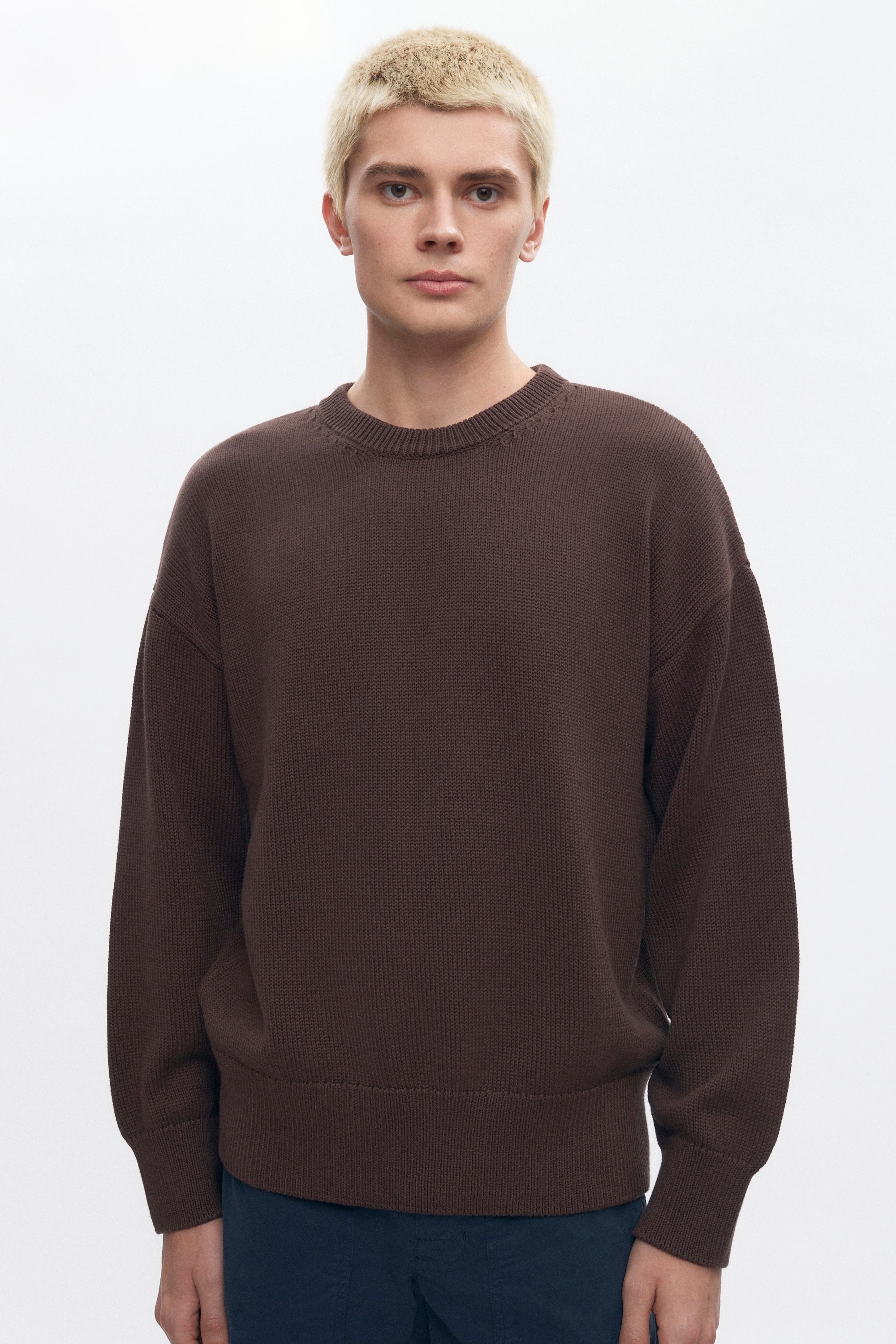 Pull Hamatah pour hommes en graine de café