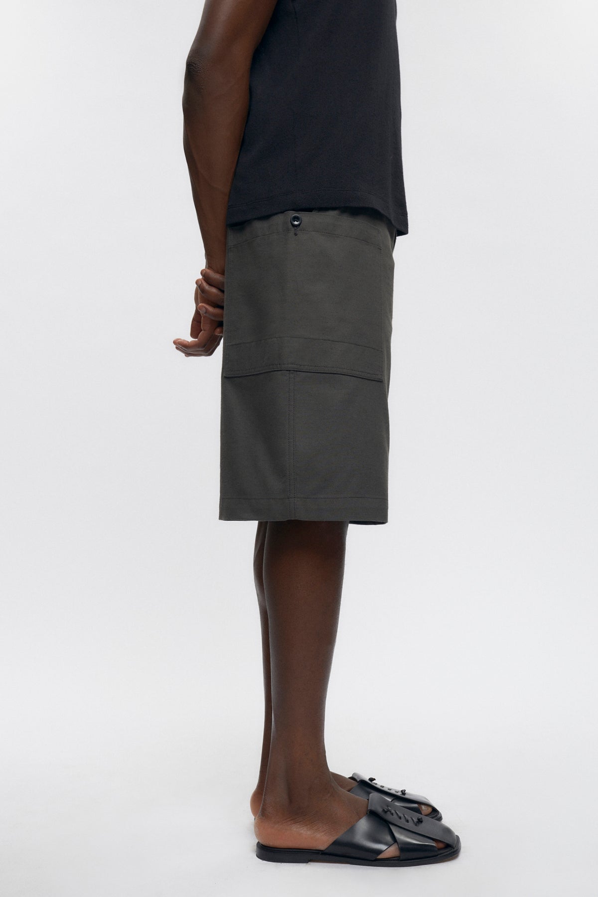 Harvest Pocket Shorts in Beluga