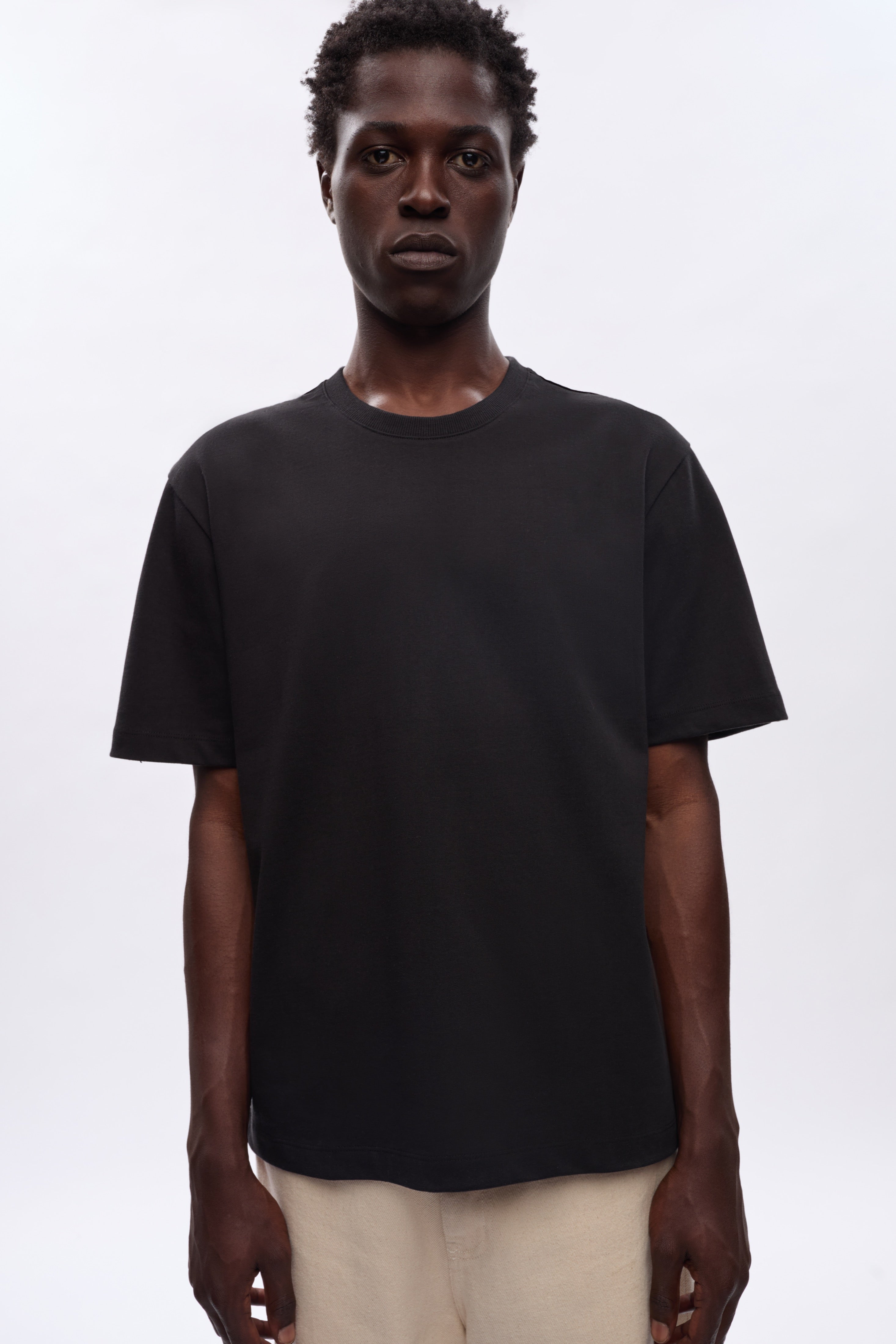 Men's Heavyweight Easy Crew in Black