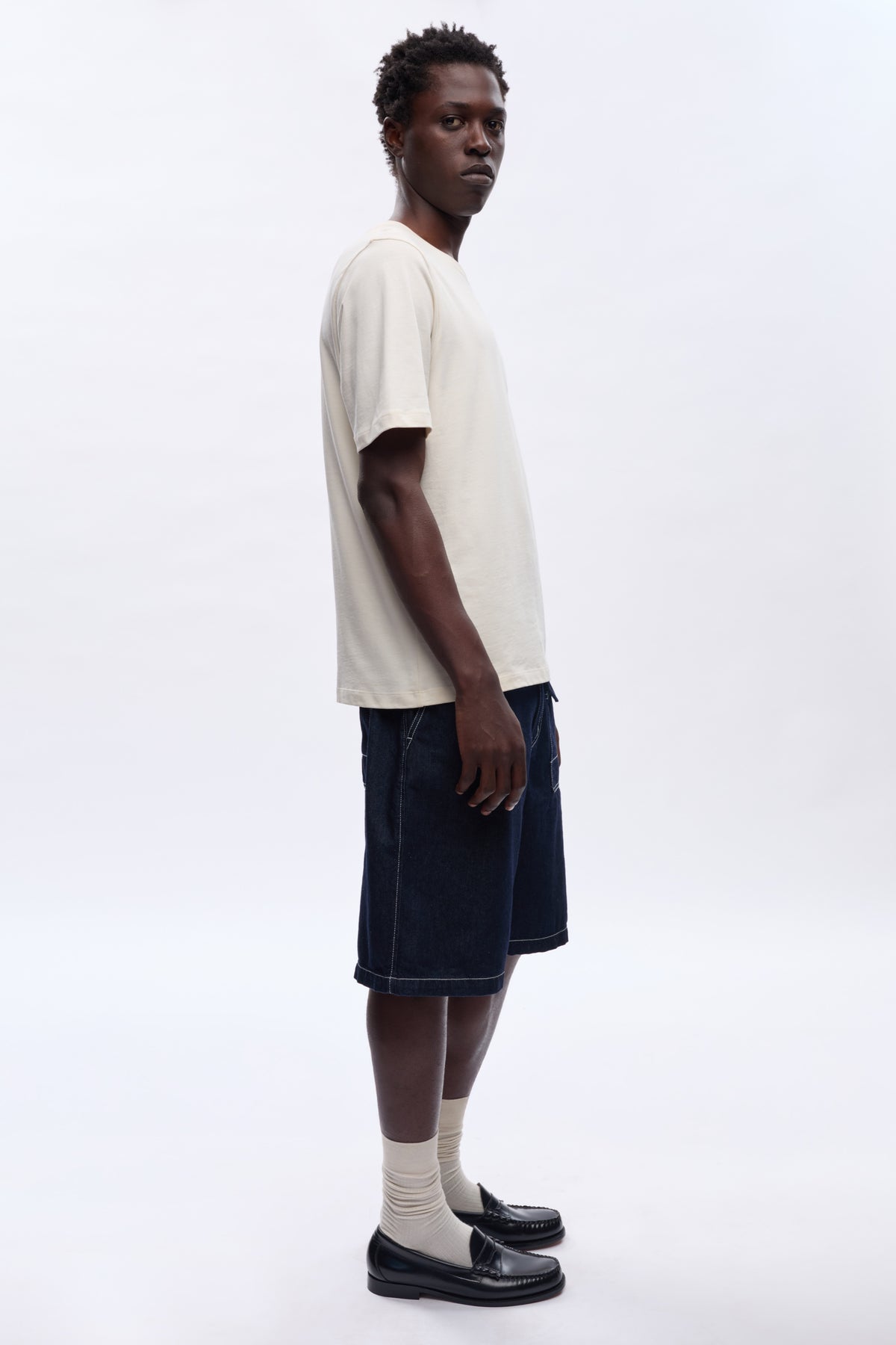 Men's Midweight Crew in Natural
