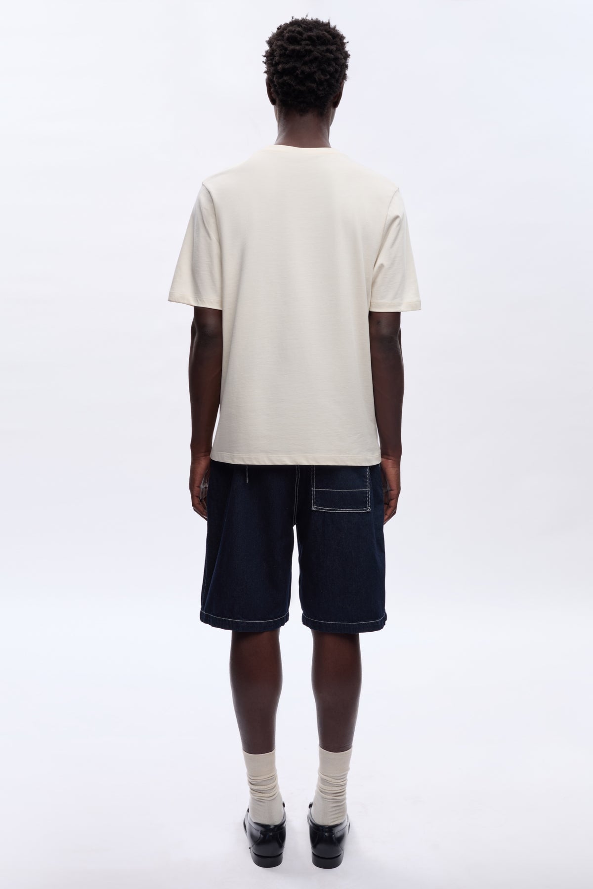 Men's Midweight Crew in Natural