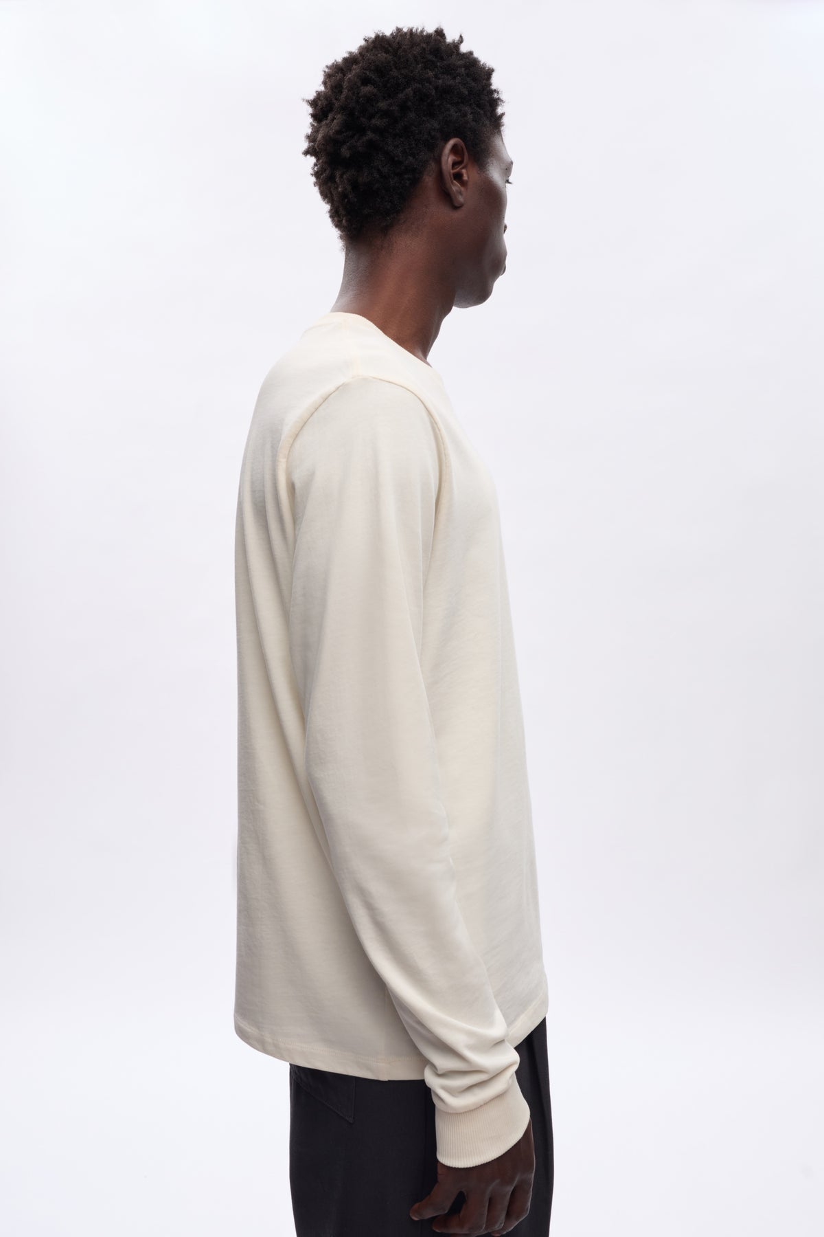 Men's Midweight Longsleeve in Natural