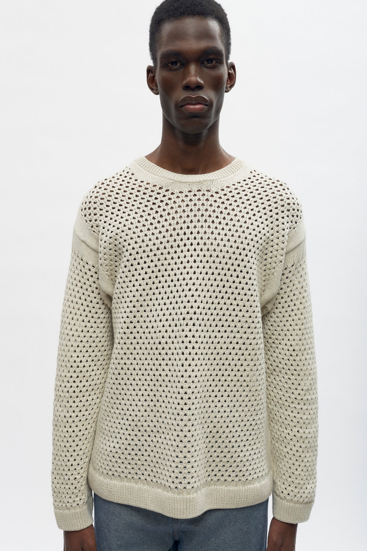 Mina Sweater in Oat Melange